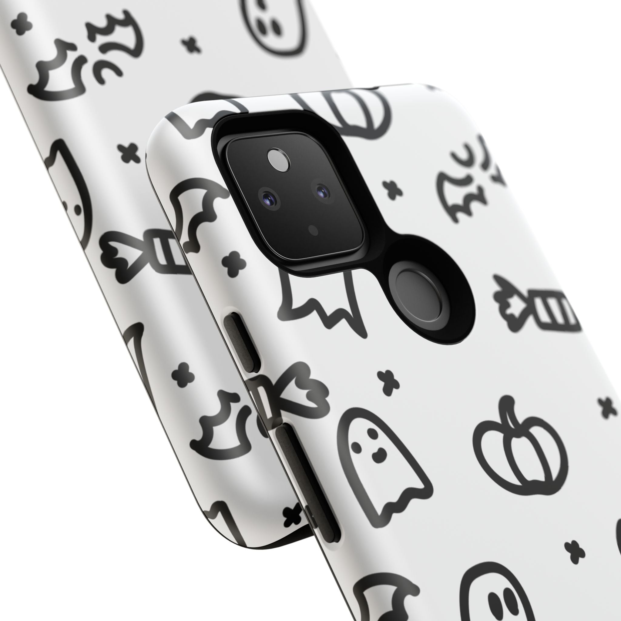 Halloween Themed Phone Case, Spooky Ghosts and Pumpkins, Fall Decor, Costume Party, Trick or Treat