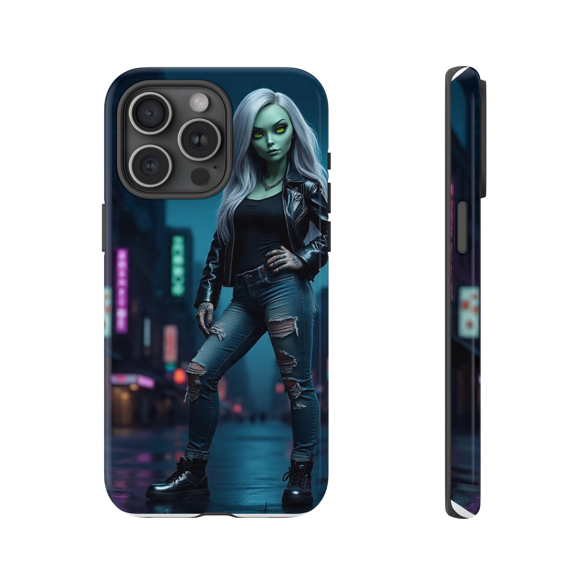 Alien Chic Tough Phone Case