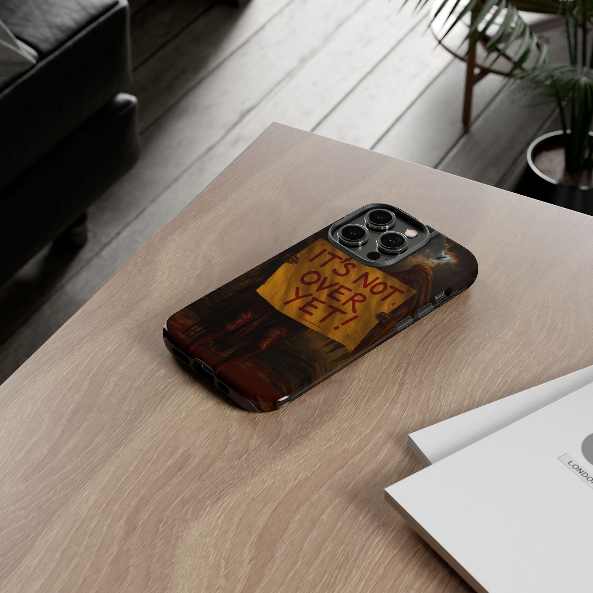 Phone Cases - It's Not Over Zombie Apocalypse Design