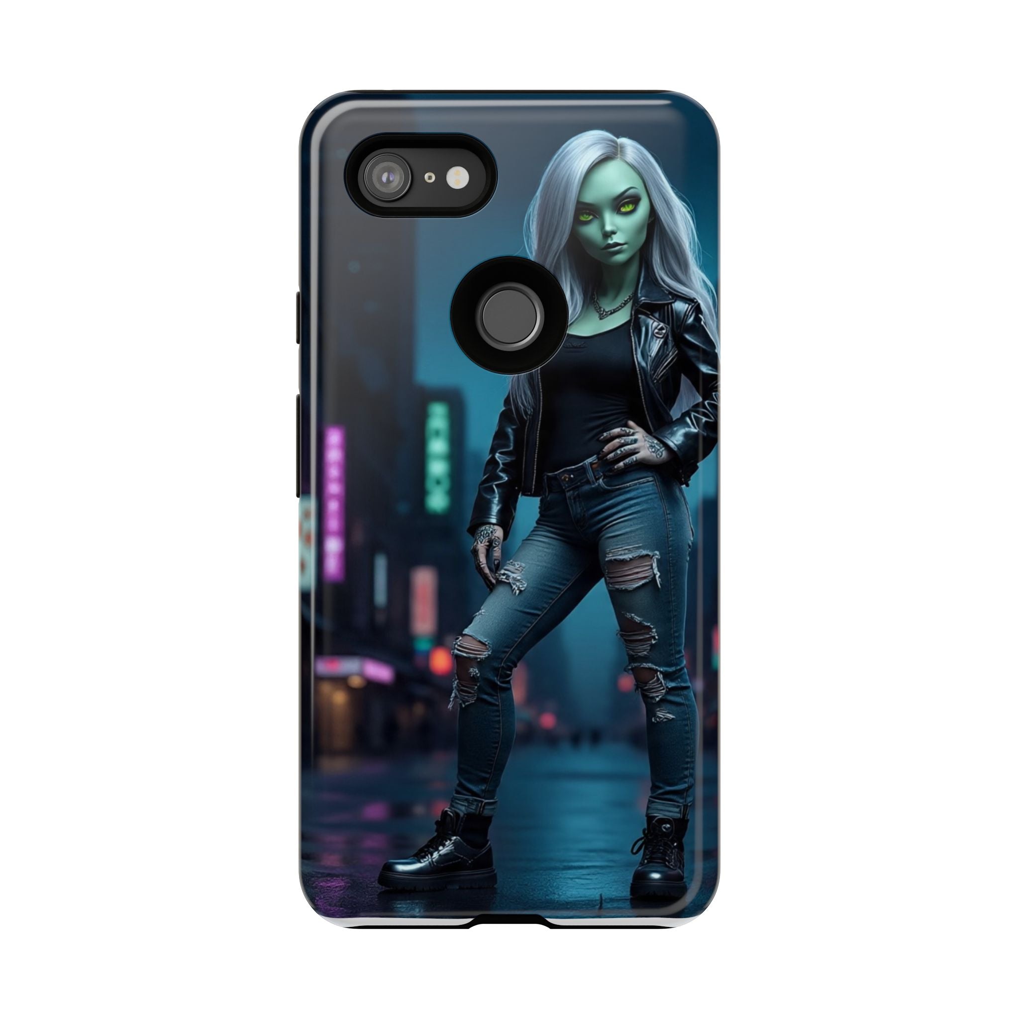 Alien Chic Tough Phone Case