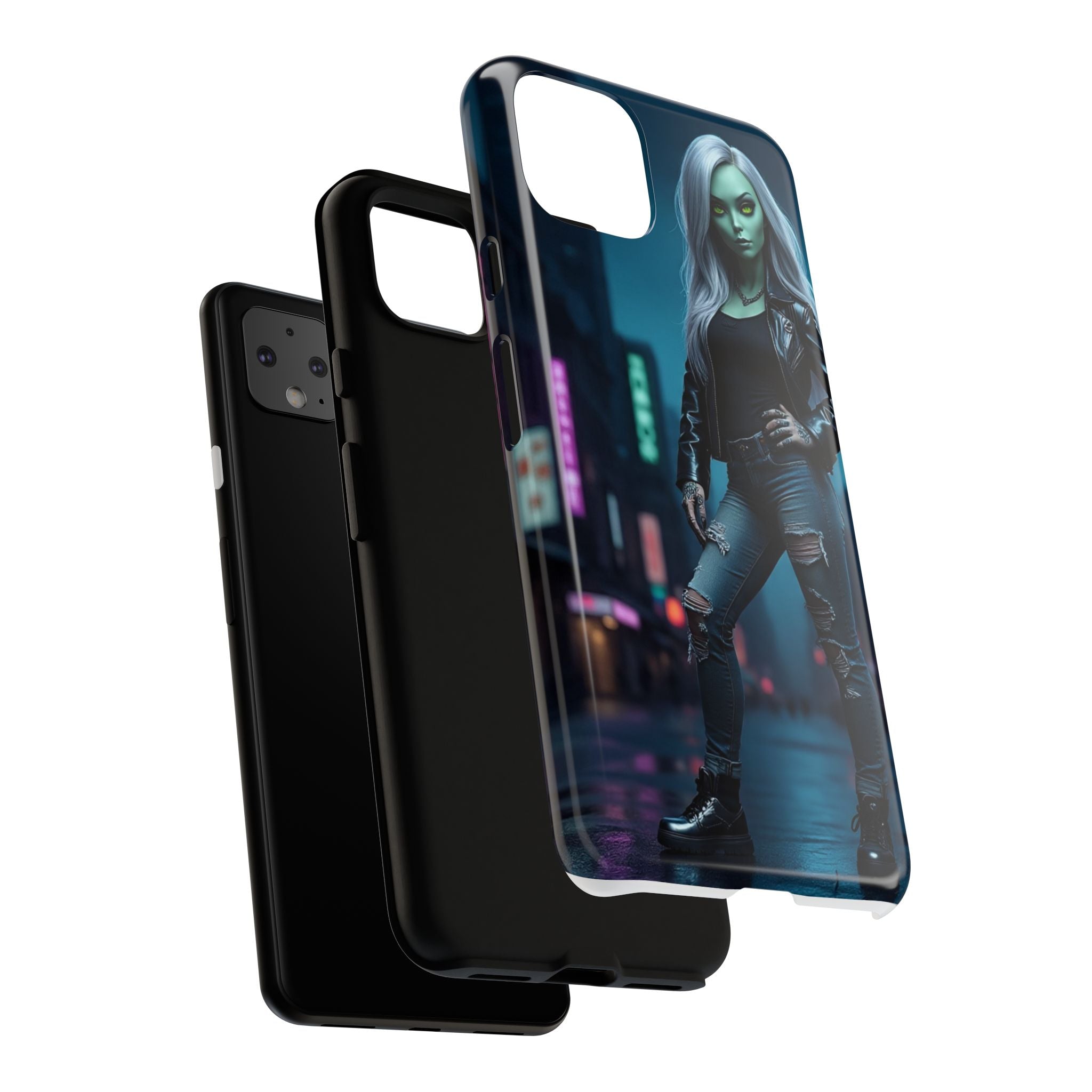 Alien Chic Tough Phone Case