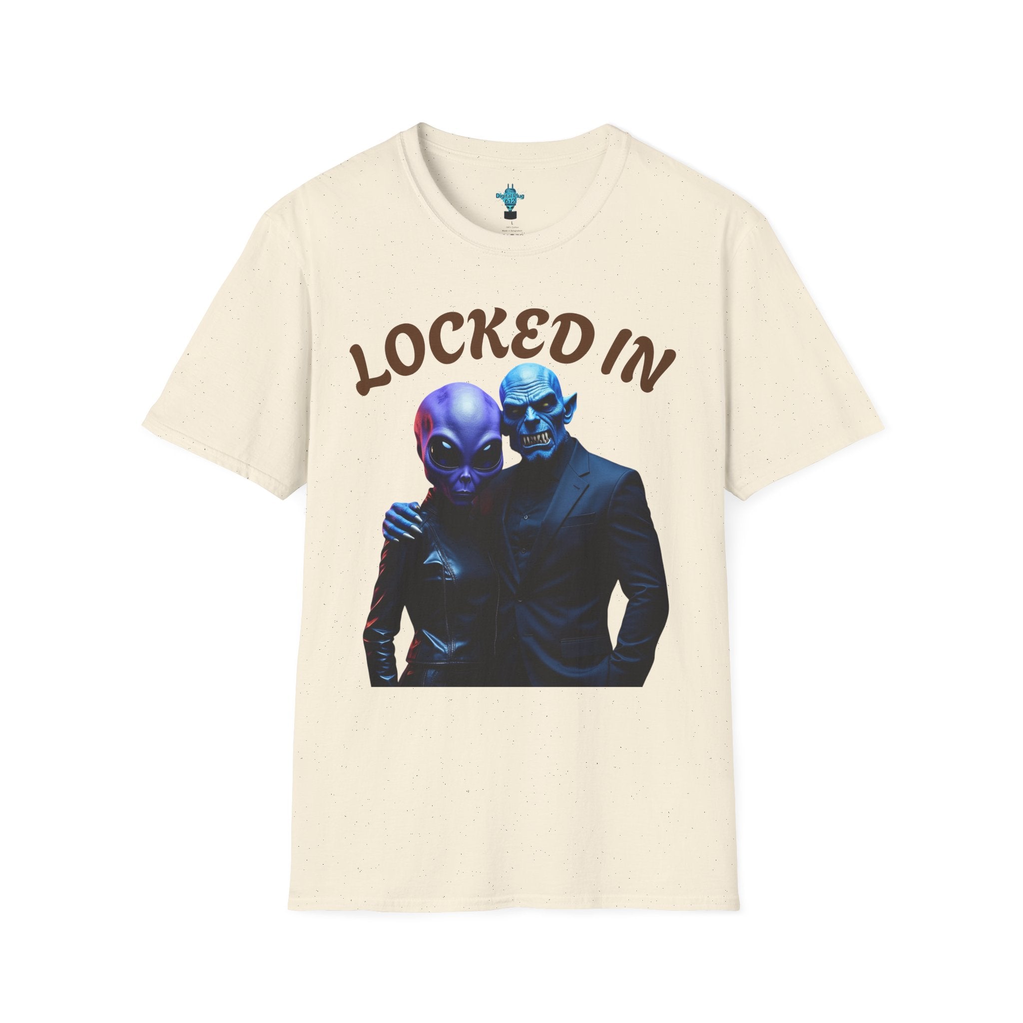 VYBZ "Locked In" Alien Couple T-Shirt