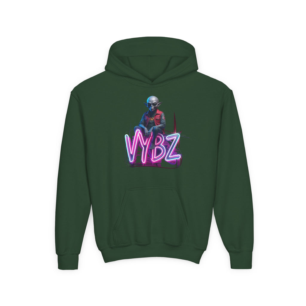 VYBZ Alien Youth Heavy Blend Hooded Sweatshirt, Cozy Streetwear, Perfect for Teens, Gifts for Holidays and Occasions, Casual [...]