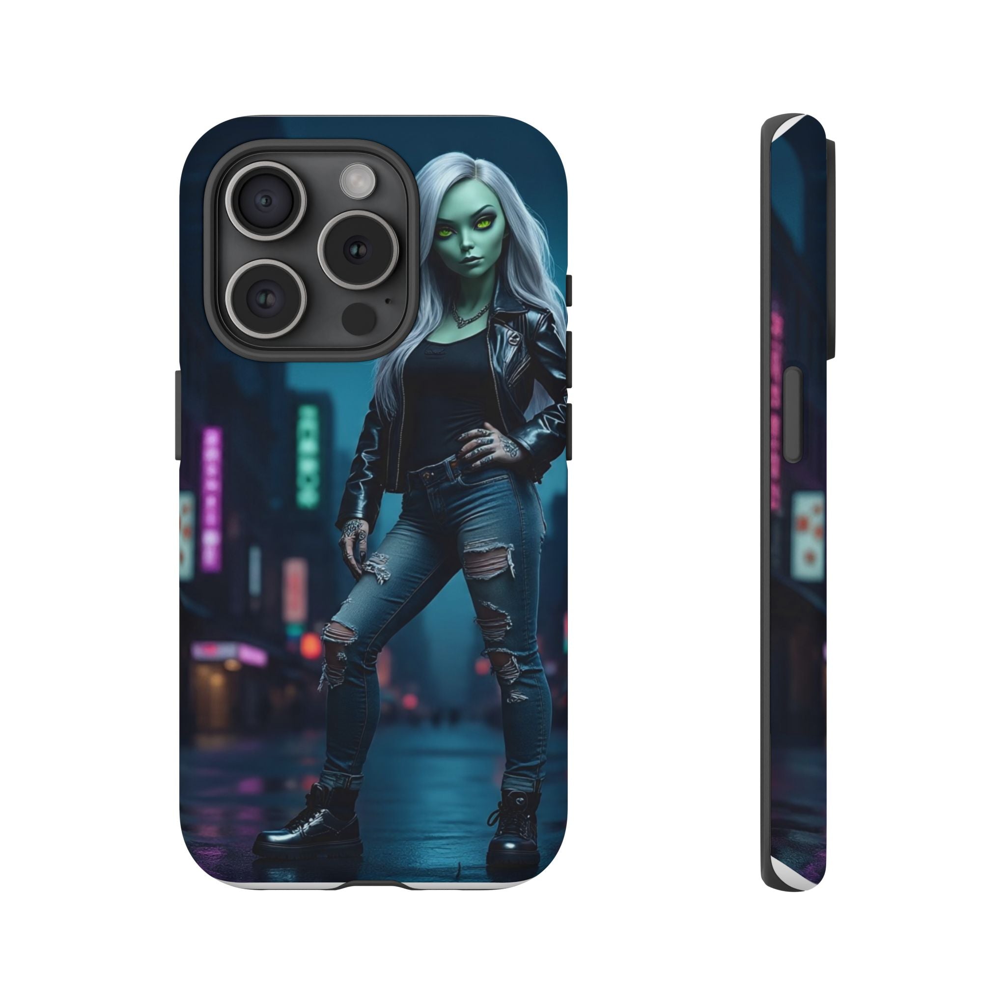 Alien Chic Tough Phone Case