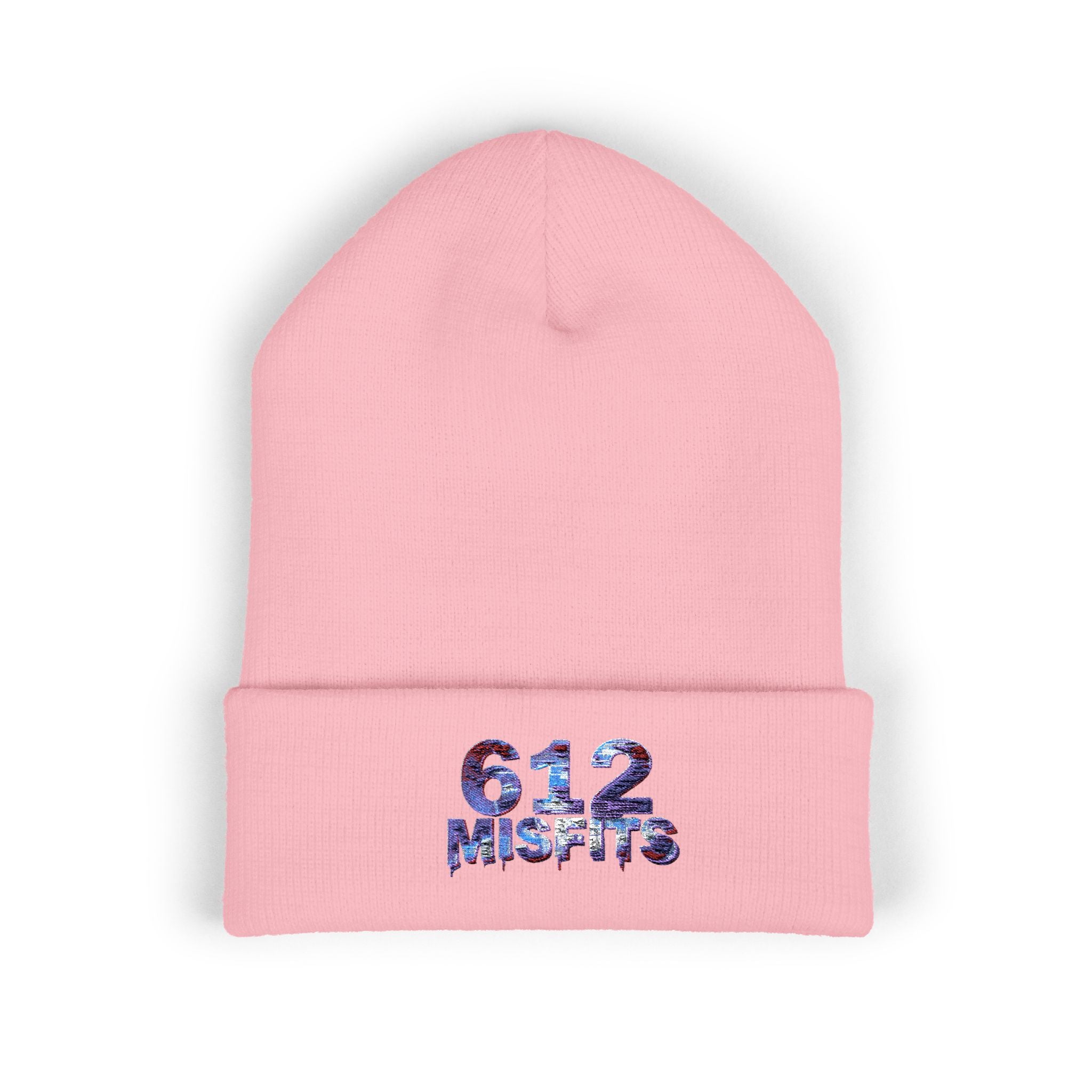 612 Misfit Embroidered Cuffed Beanie