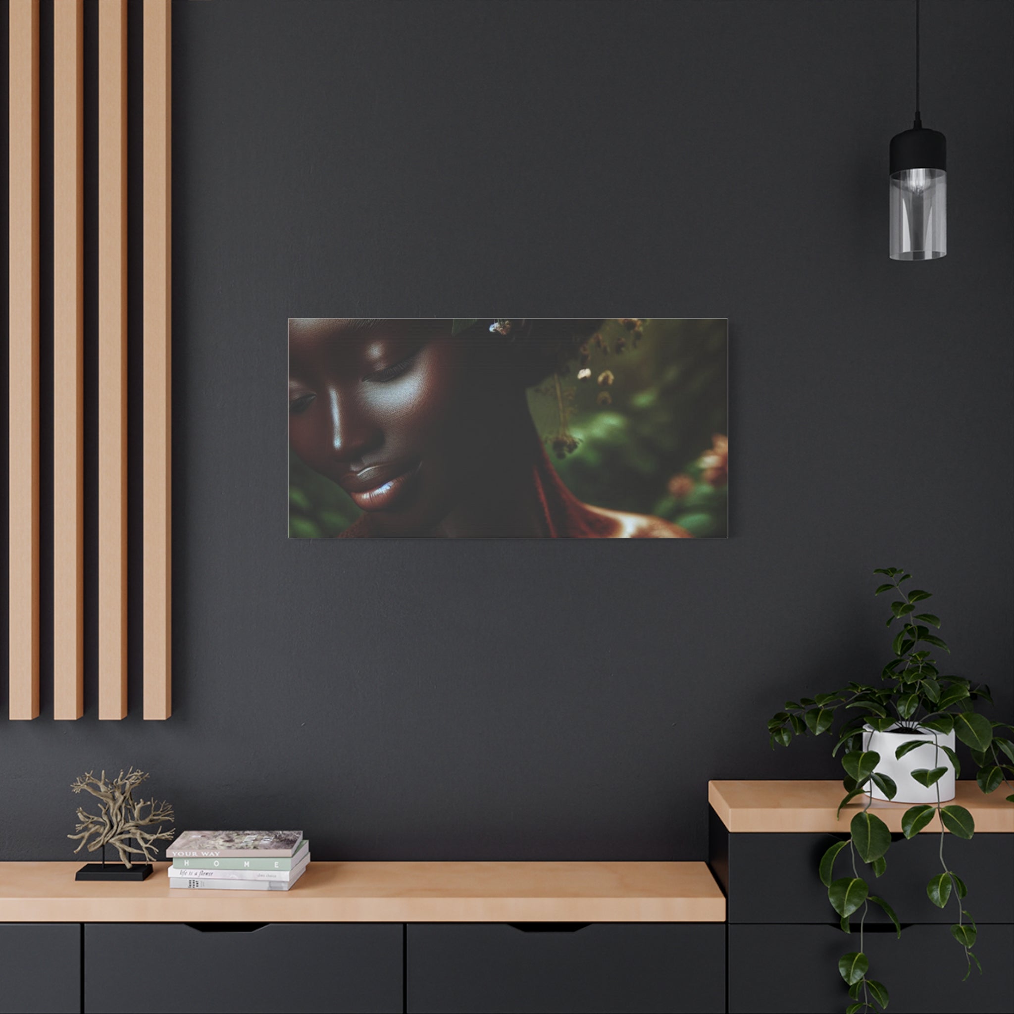 Elegant Mother Nature Canvas Art Print