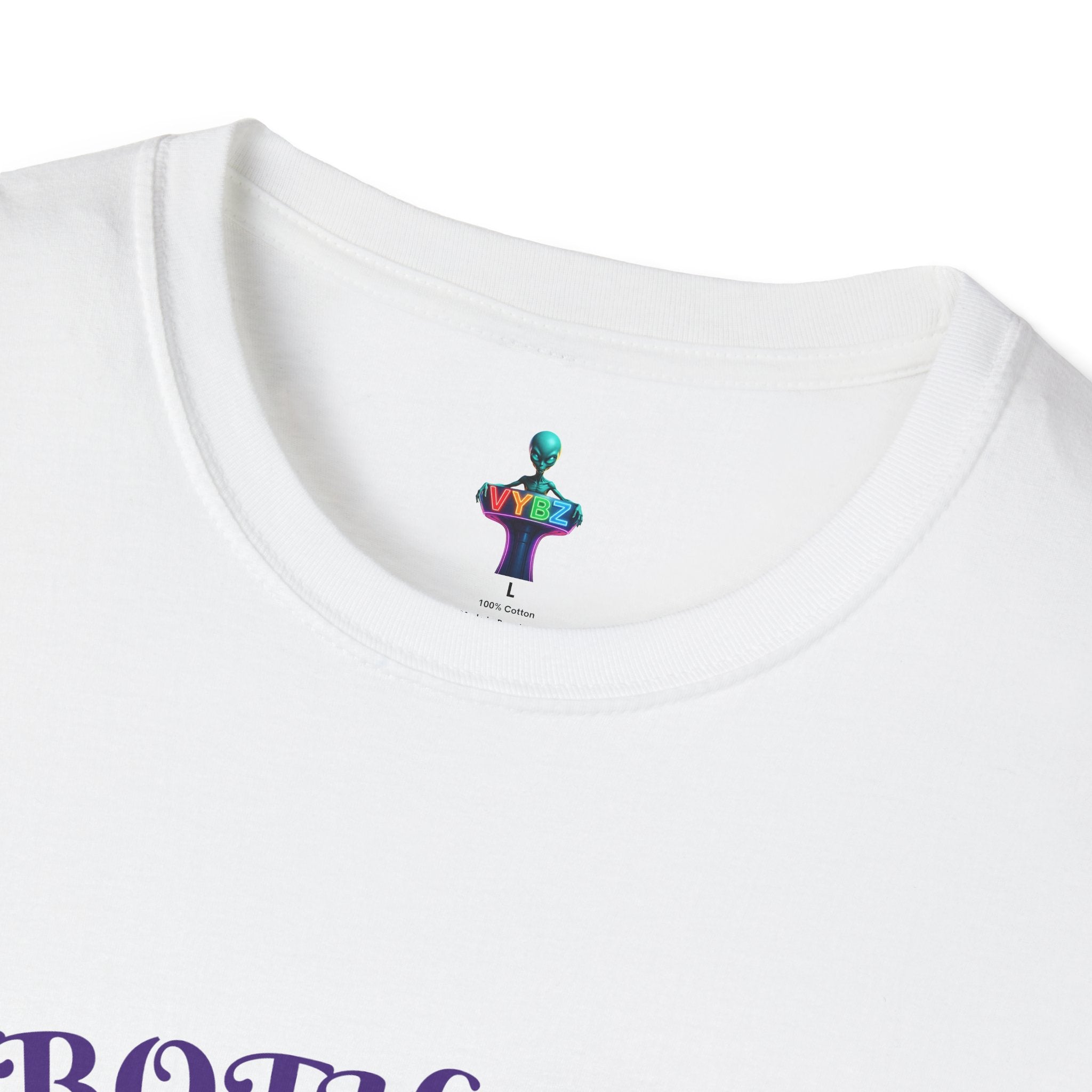 Unisex Pride T-Shirt - Colorful Unbothered Design by VYBZ