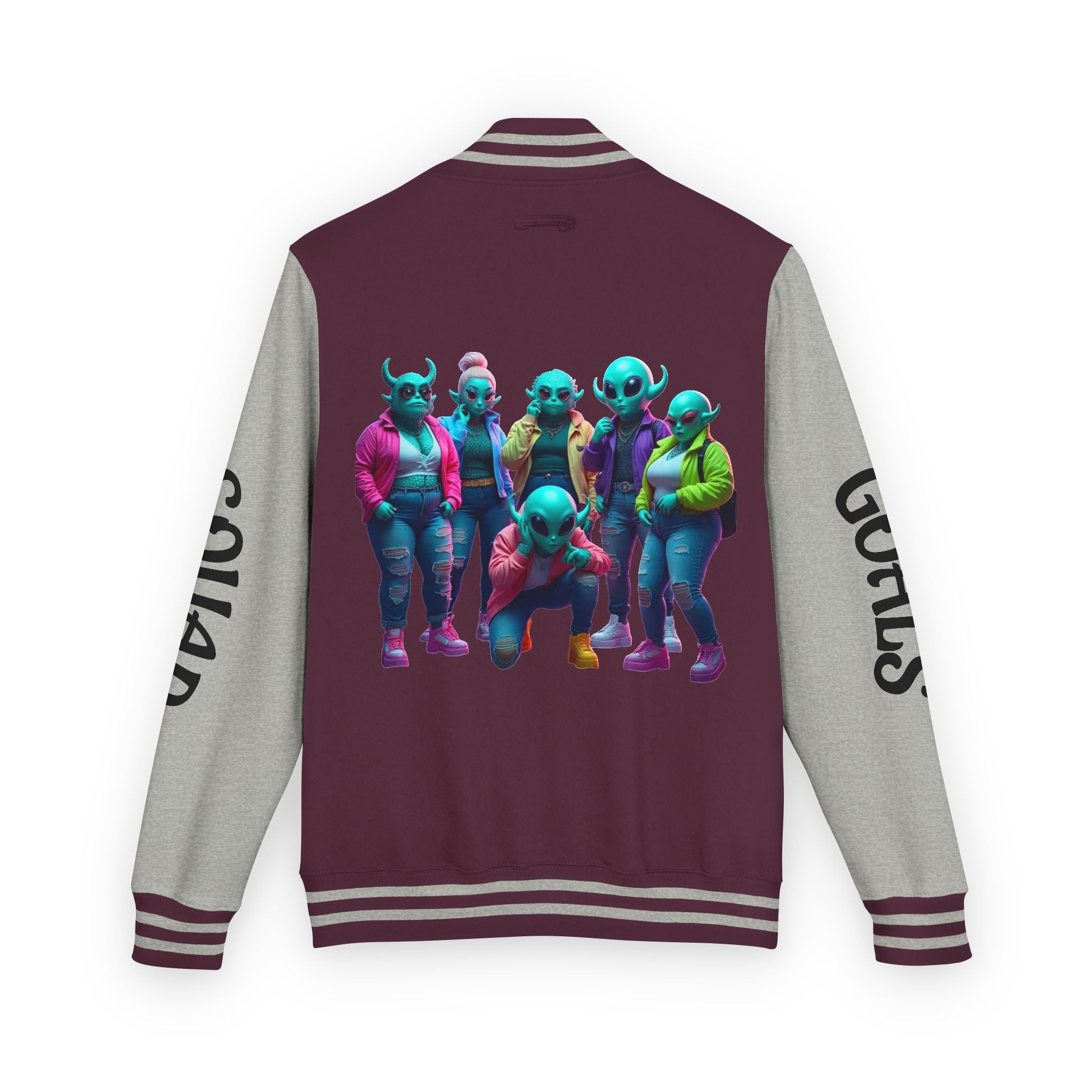 VYBZ "Locked In Goals" Heavyweight Letterman Jacket