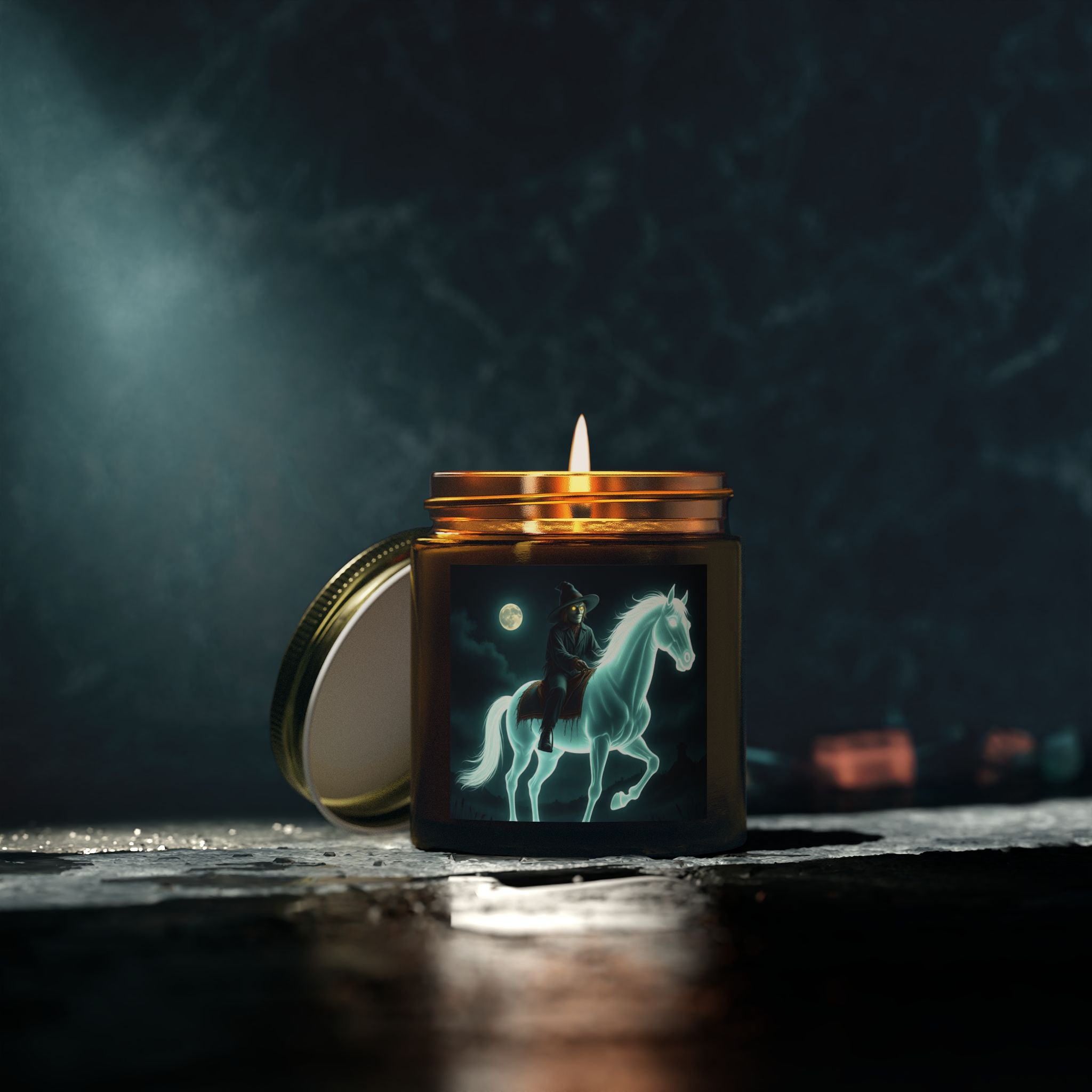 Enchanting Scented Candles, Ethereal Horse Design, Aromatherapy, Home Decor, Gift Idea, Relaxing Ambiance, Halloween