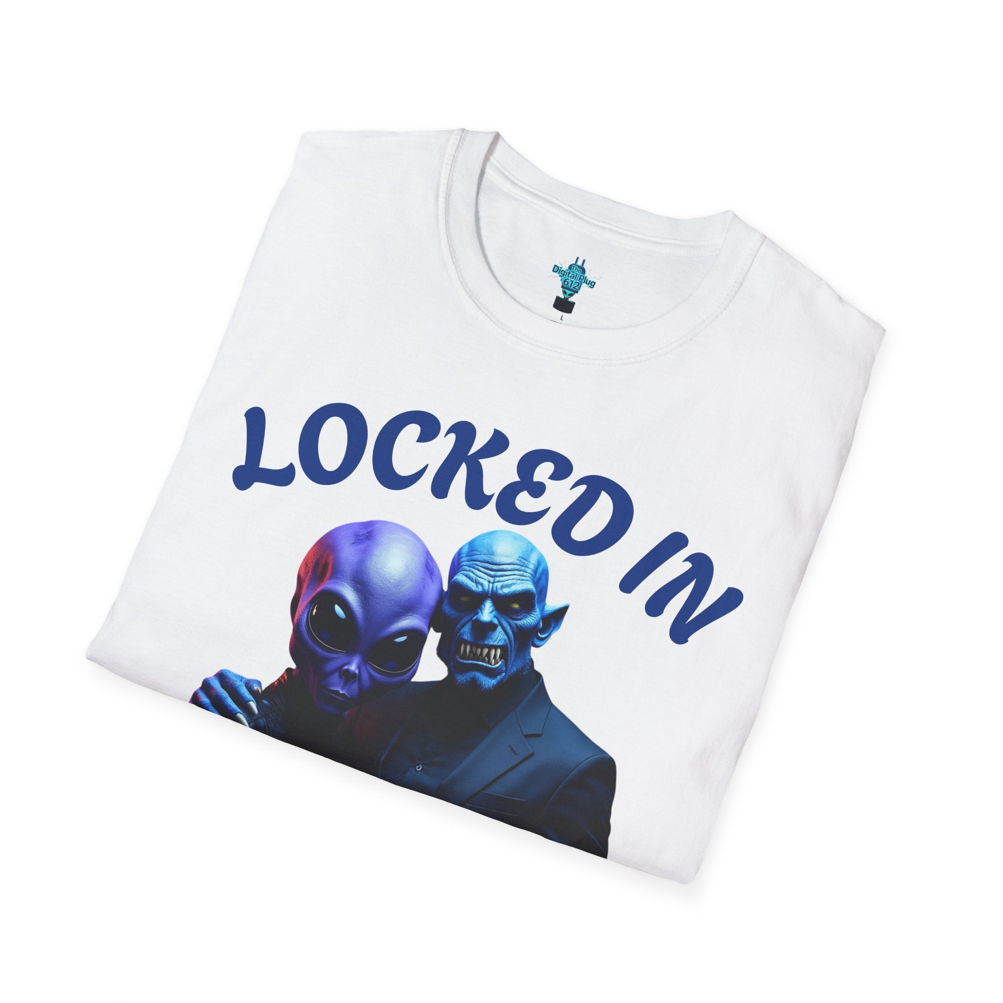 VYBZ "Locked In" Alien Couple T-Shirt