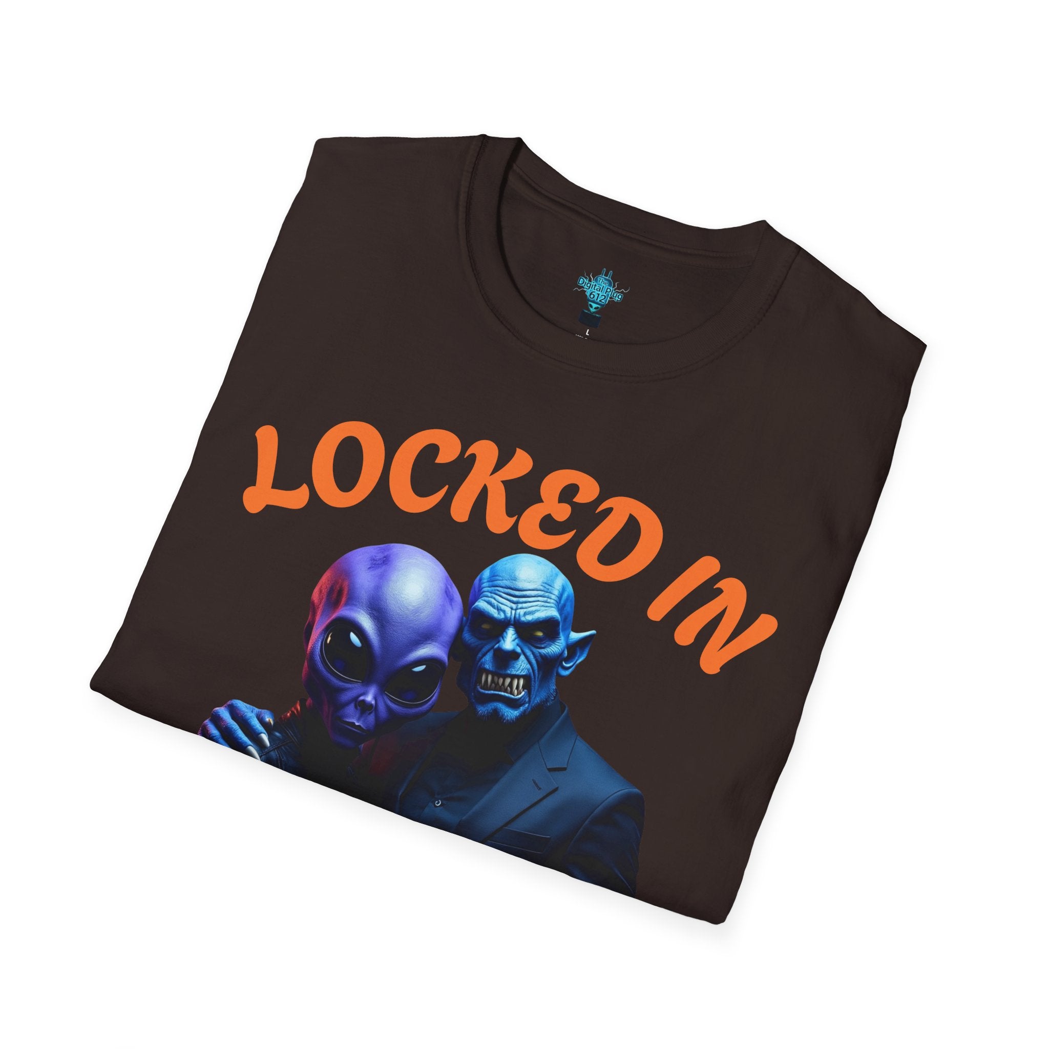 VYBZ "Locked In" Alien Couple T-Shirt