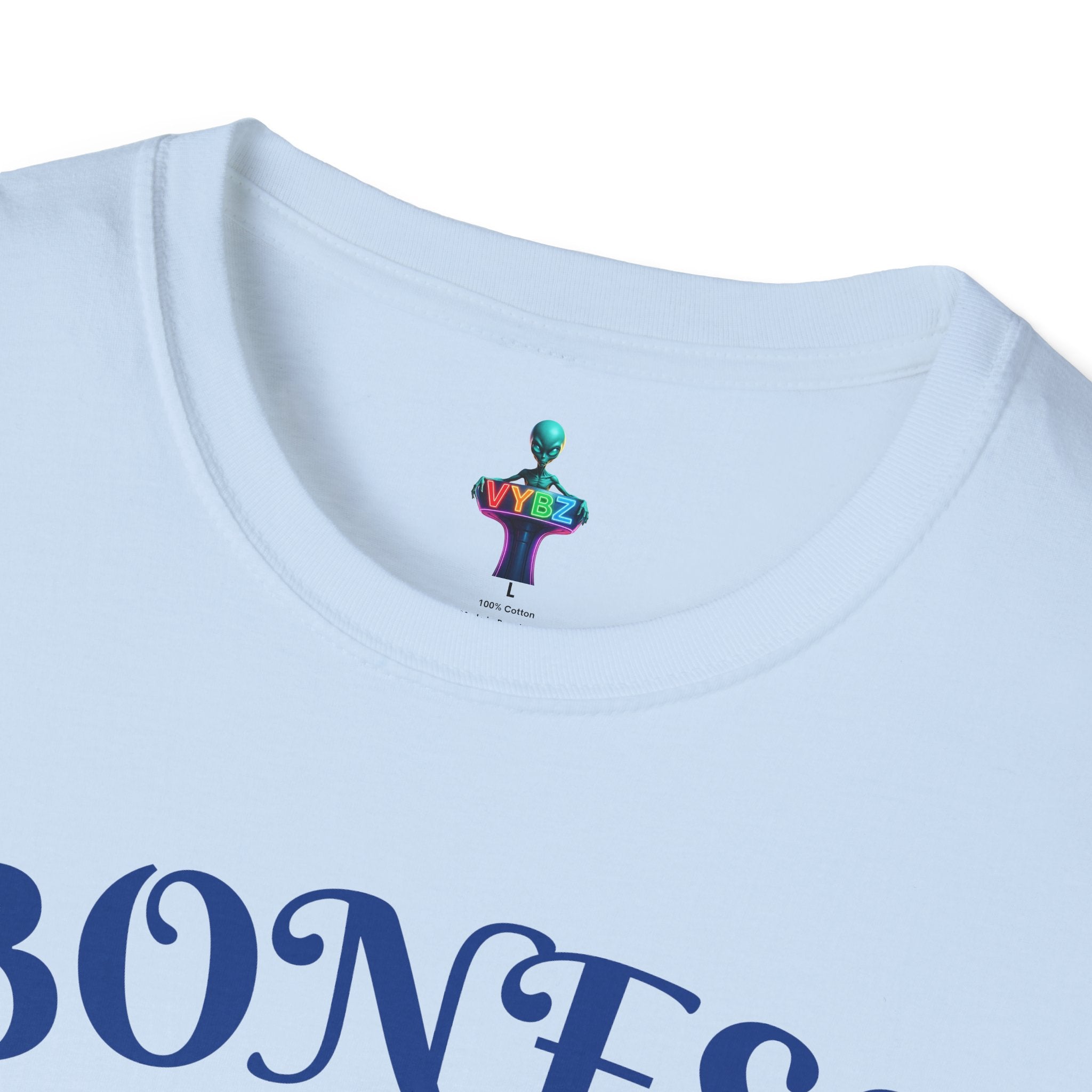 Softstyle T-Shirt with VYBZ Dogs Playing Dominos Urban Slang Design