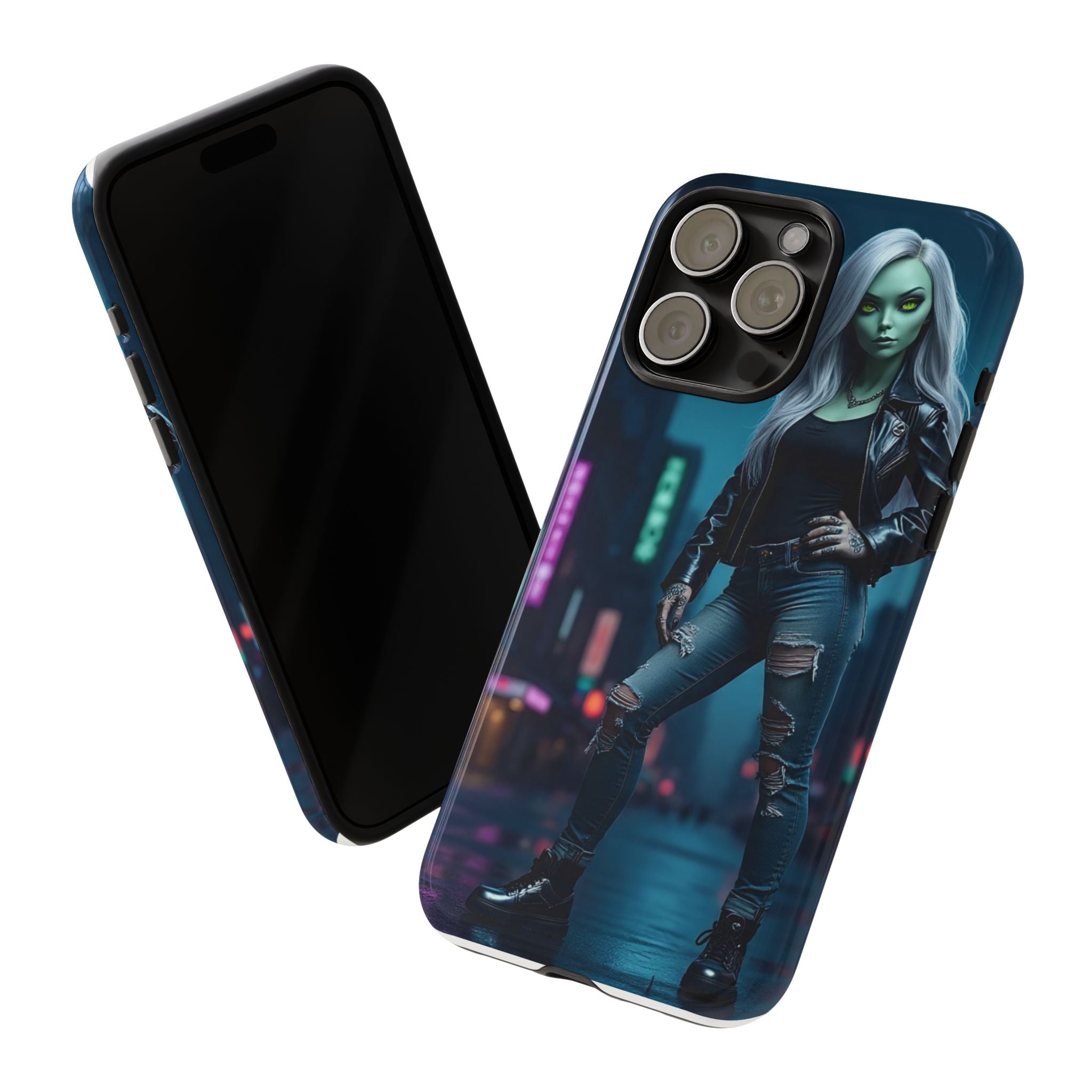 Alien Chic Tough Phone Case