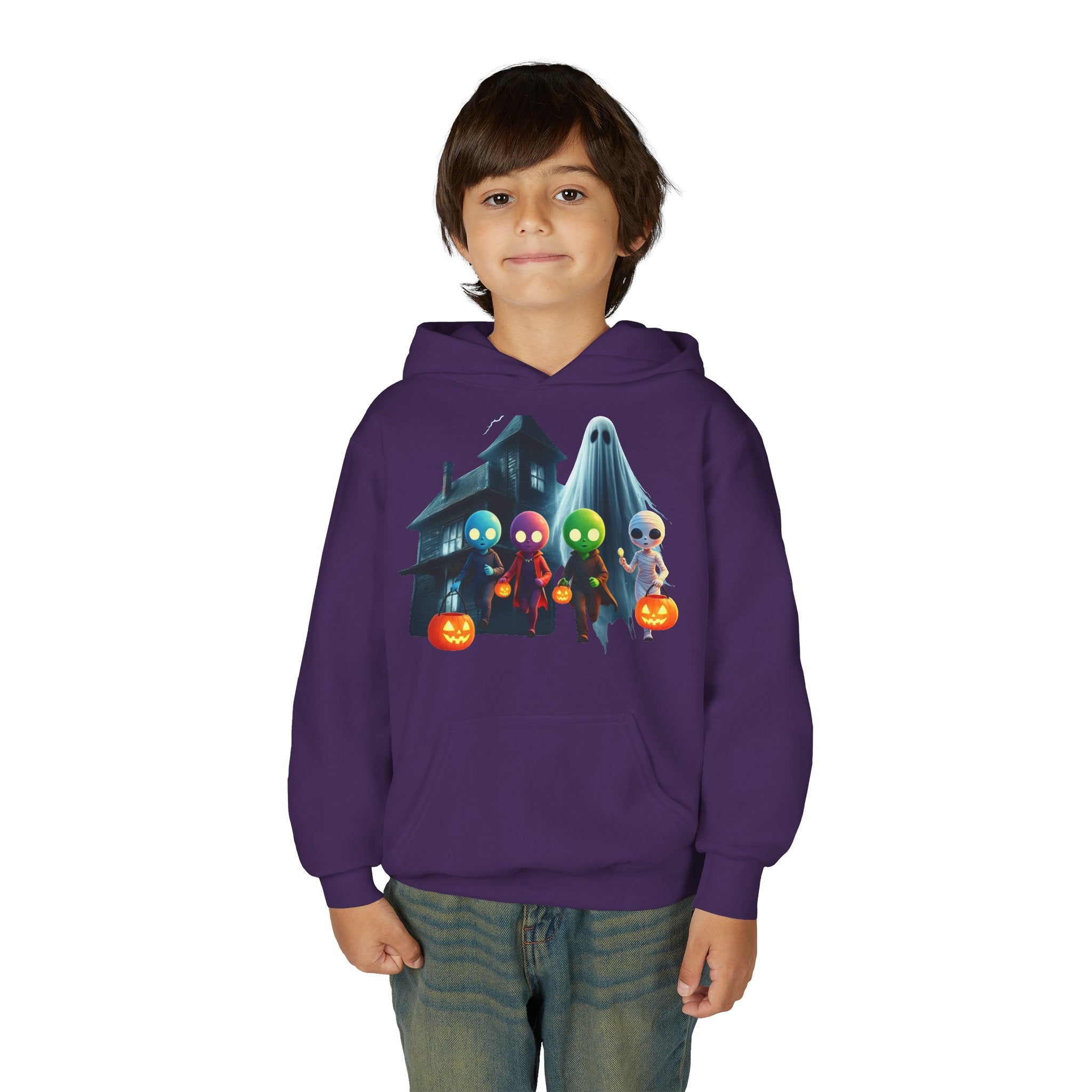 VYBZ "Aliens & Ghost" Youth Hooded Sweatshirt