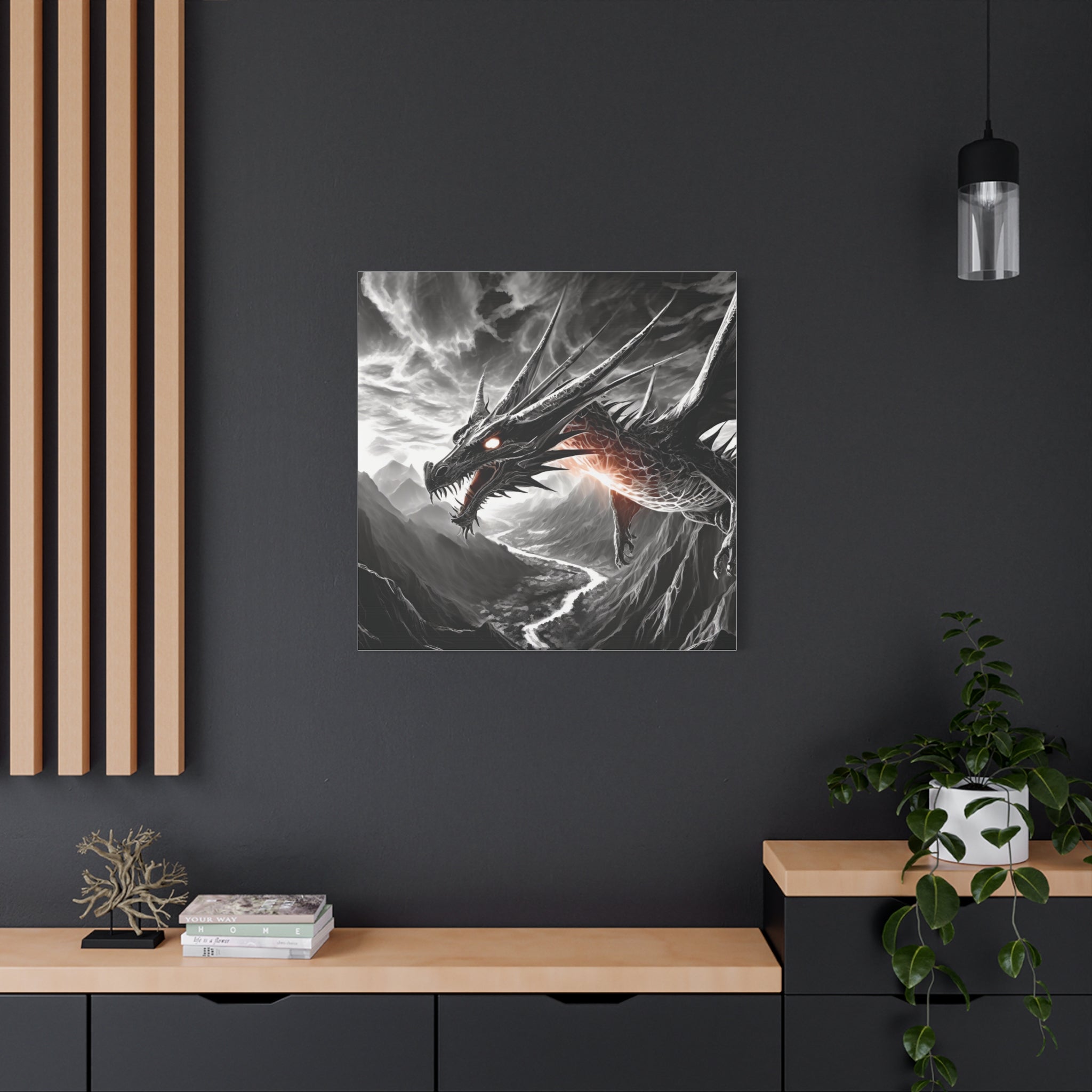 Dragon Art Canvas Print