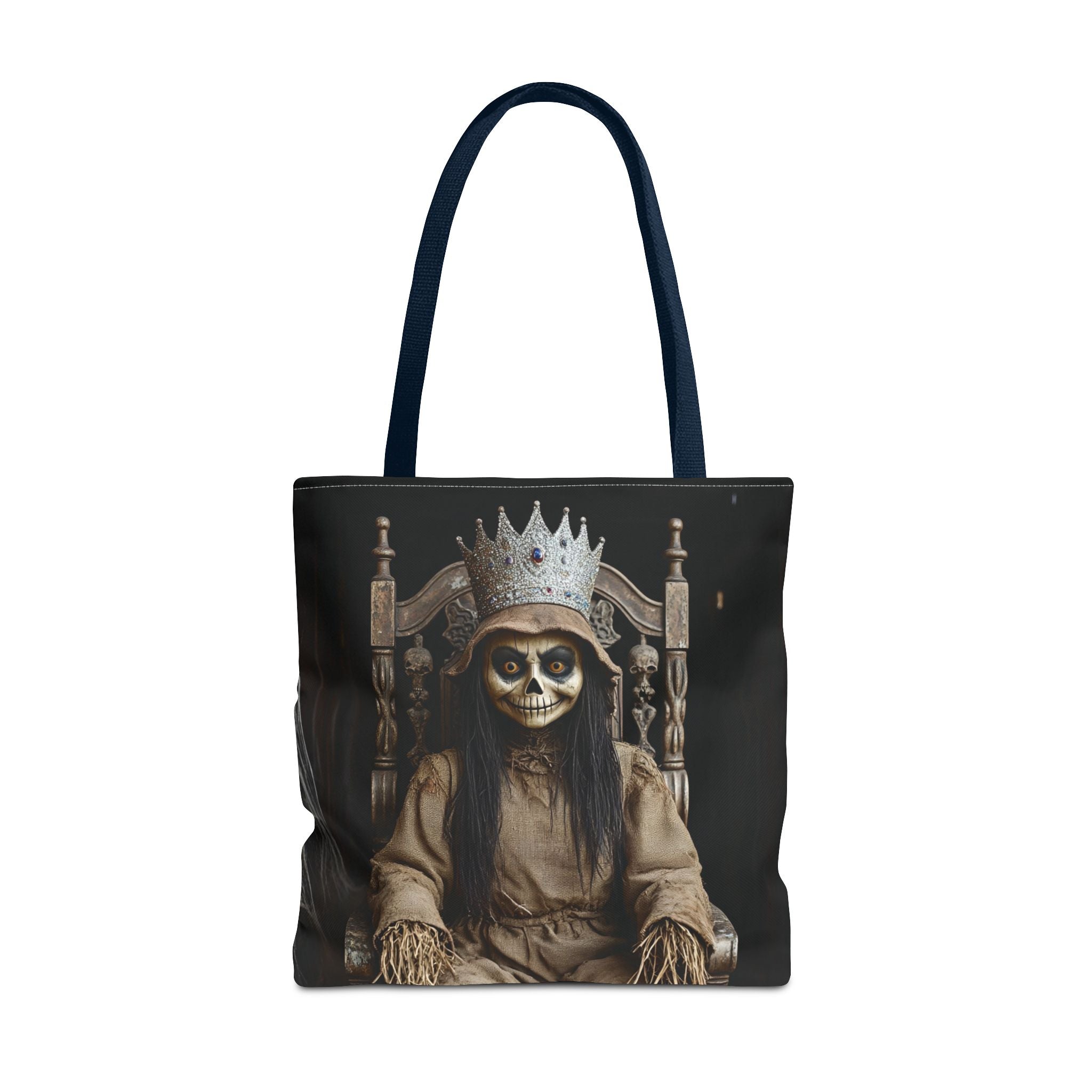 VYBZ Tote Bag - Spooky Skeleton Queen Halloween Design