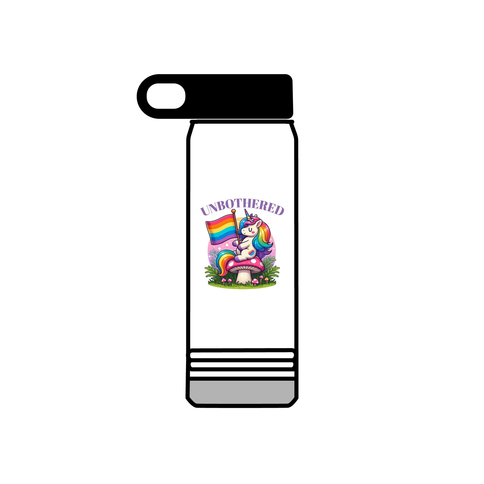 Unbothered Unicorn 20oz Water Bottle