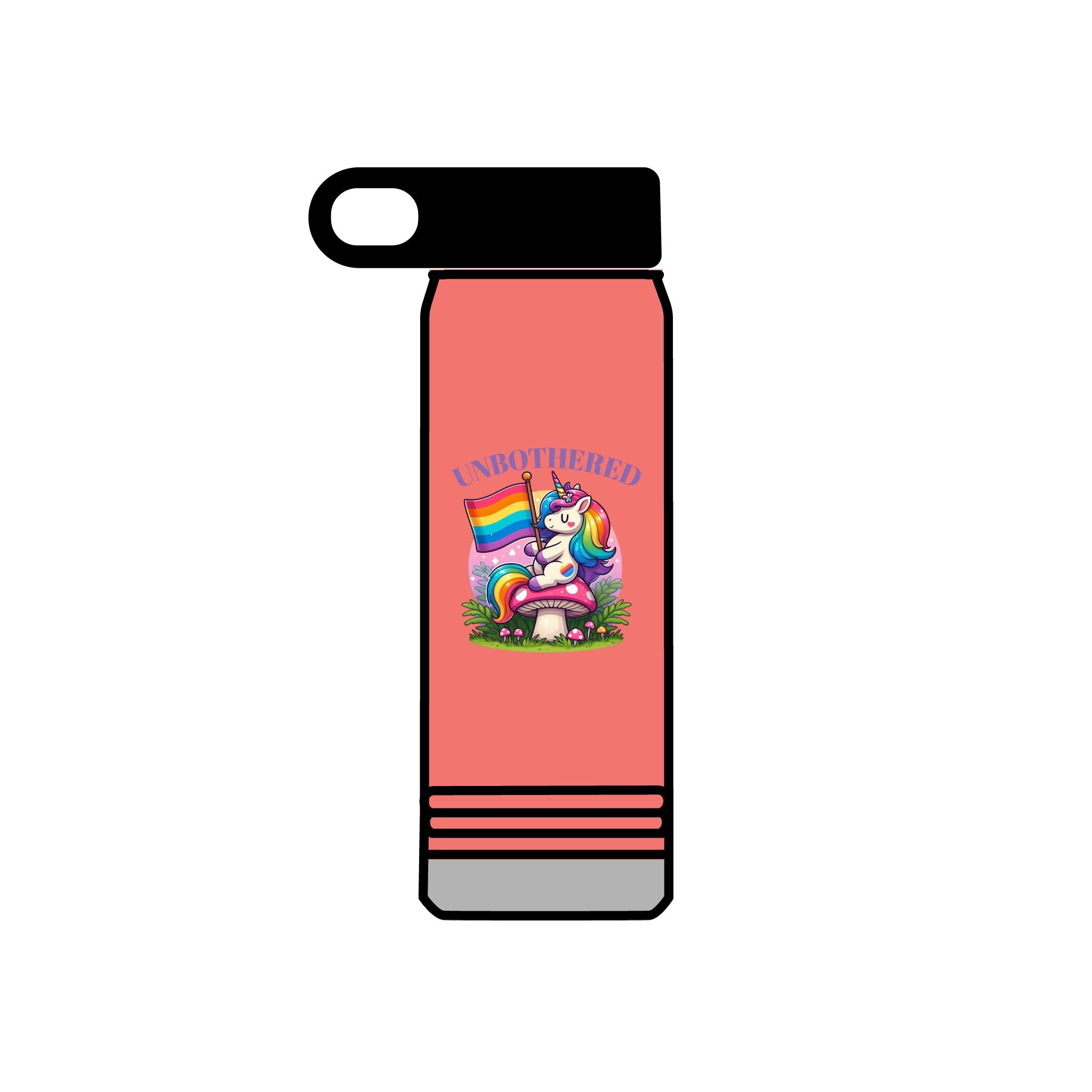 Unbothered Unicorn 20oz Water Bottle
