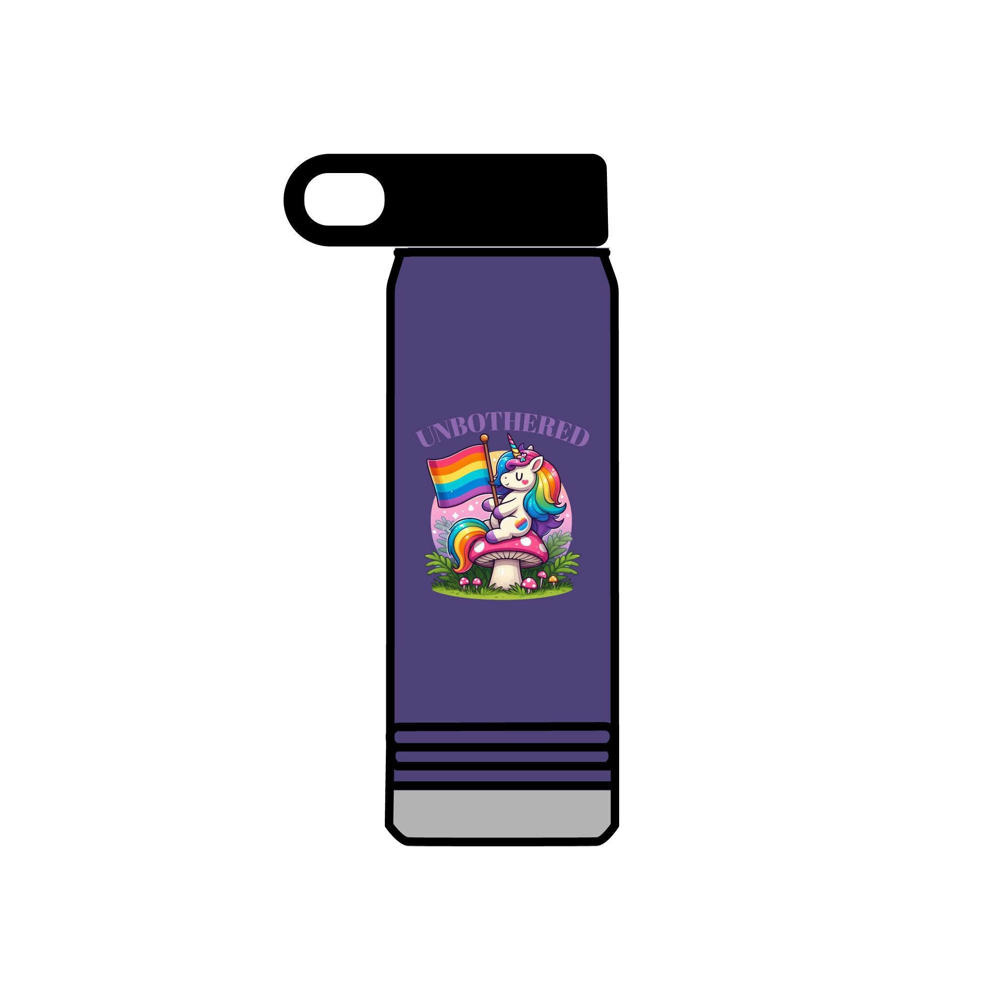 Unbothered Unicorn 20oz Water Bottle