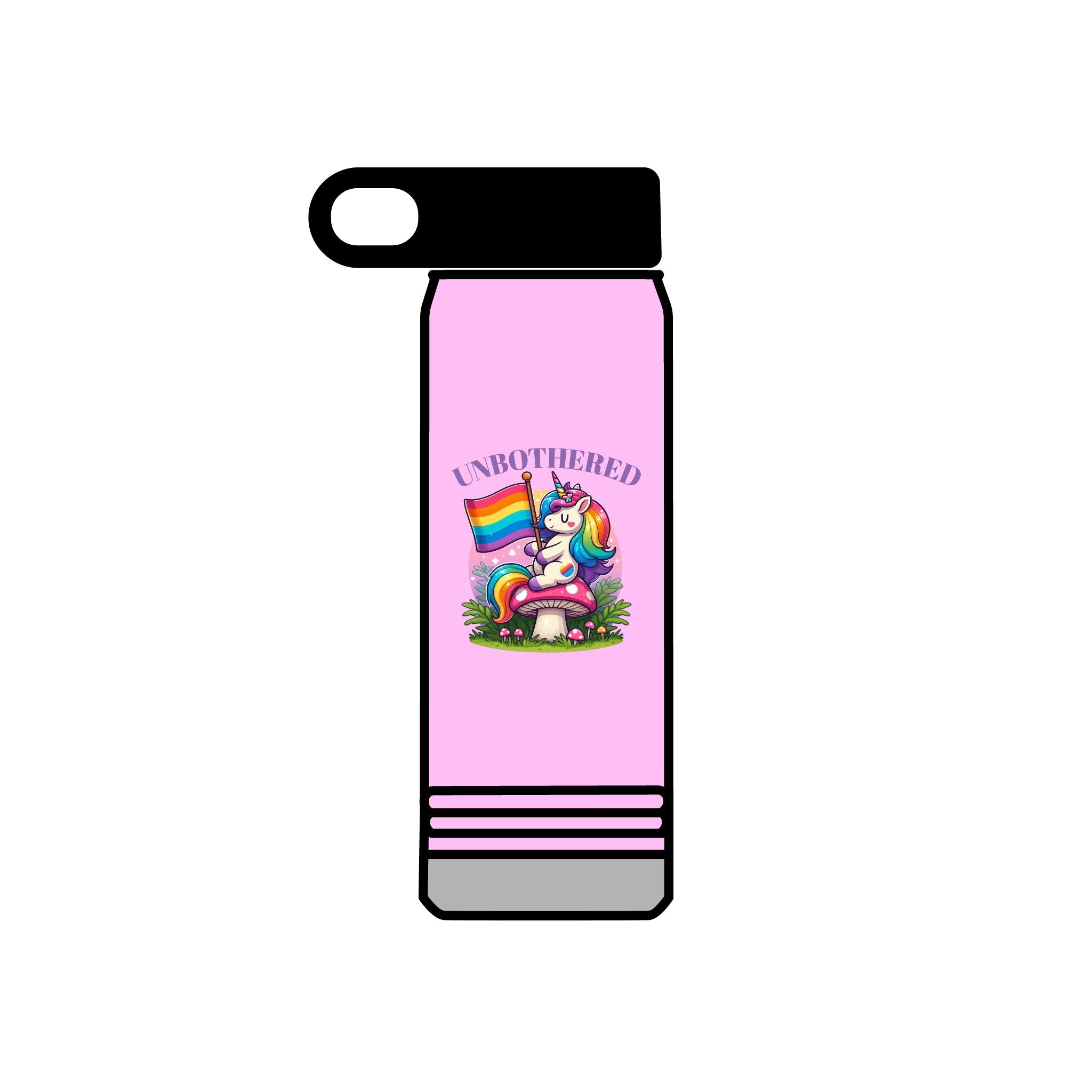Unbothered Unicorn 20oz Water Bottle
