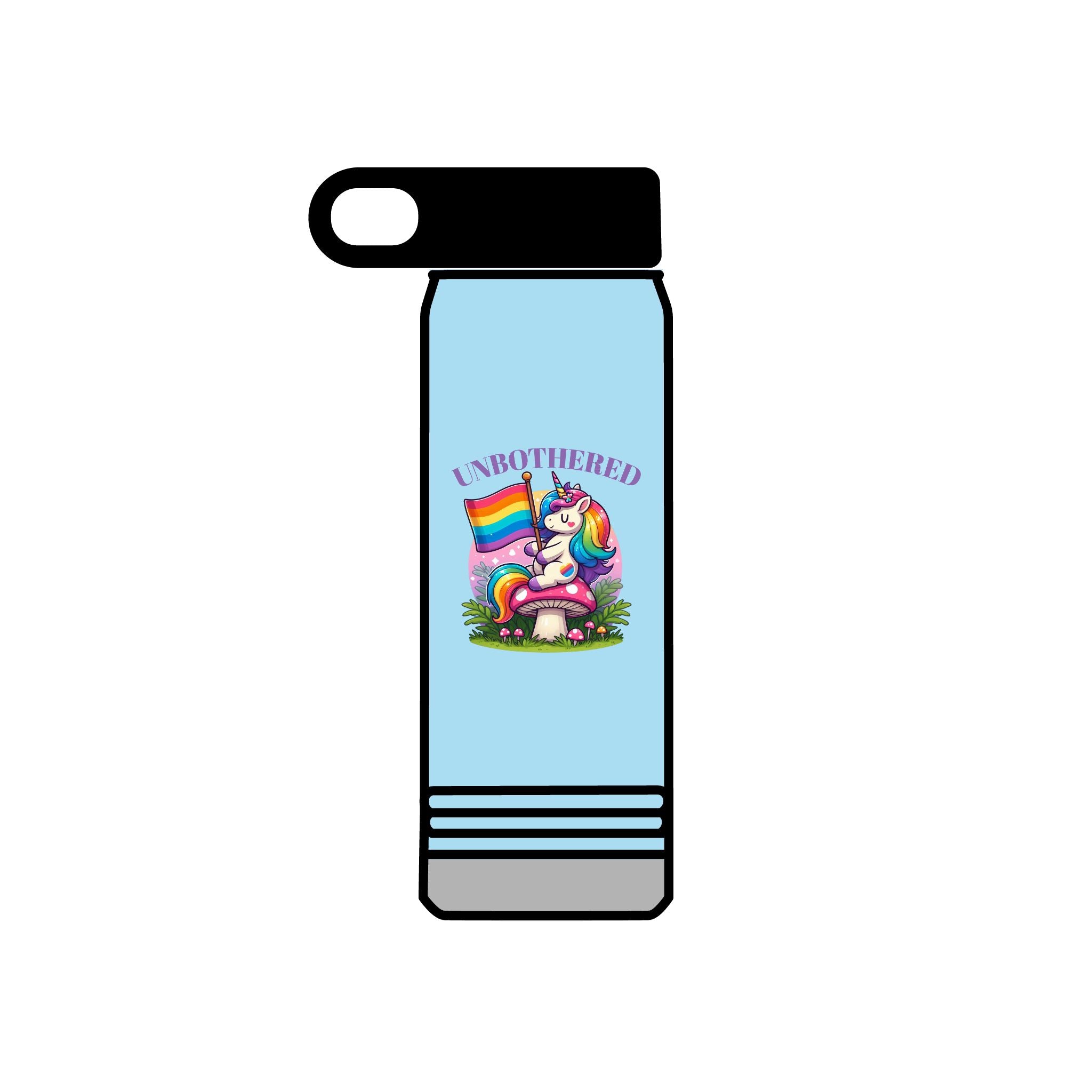 Unbothered Unicorn 20oz Water Bottle