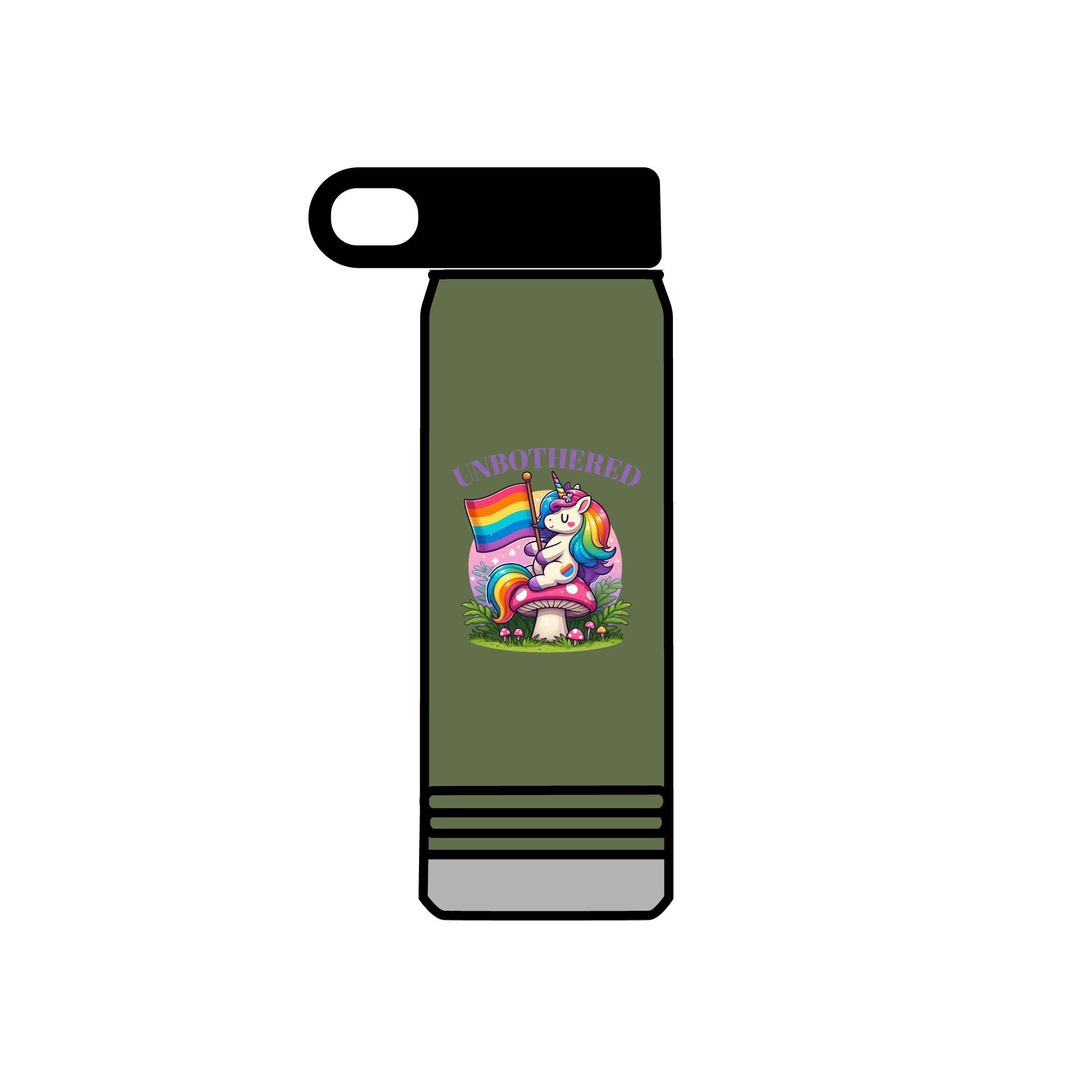 Unbothered Unicorn 20oz Water Bottle
