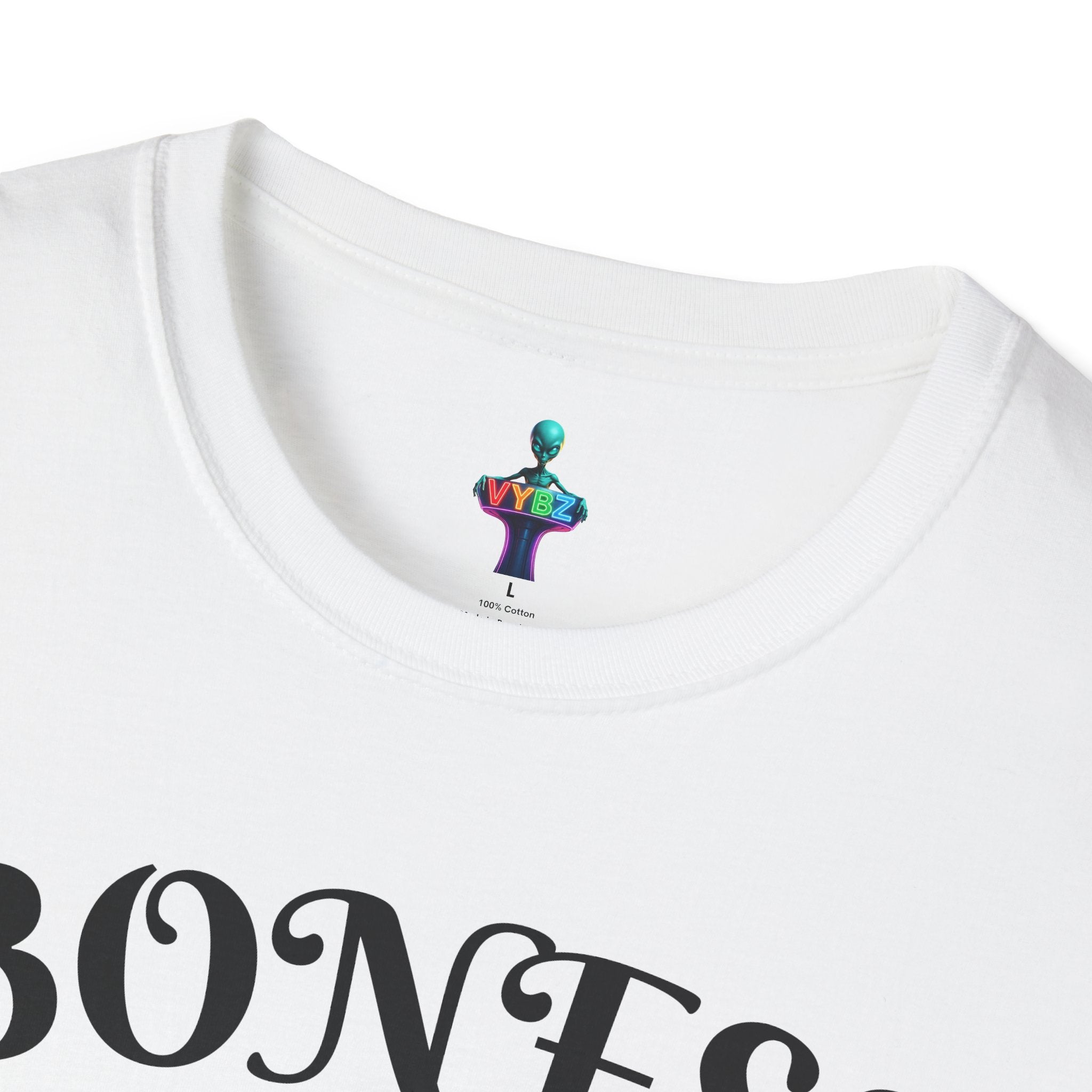 Softstyle T-Shirt with VYBZ Dogs Playing Dominos Urban Slang Design