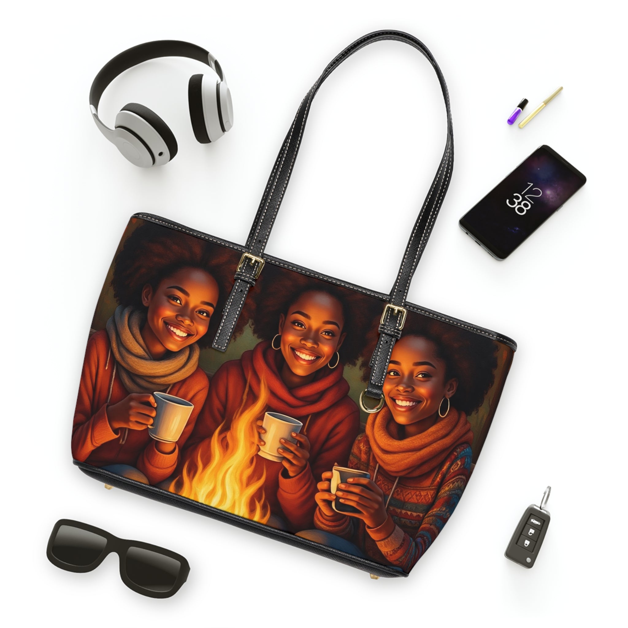 VYBZ Shoulder Bag - Sistah Circle Fall Bonfire Exclusive Celebration