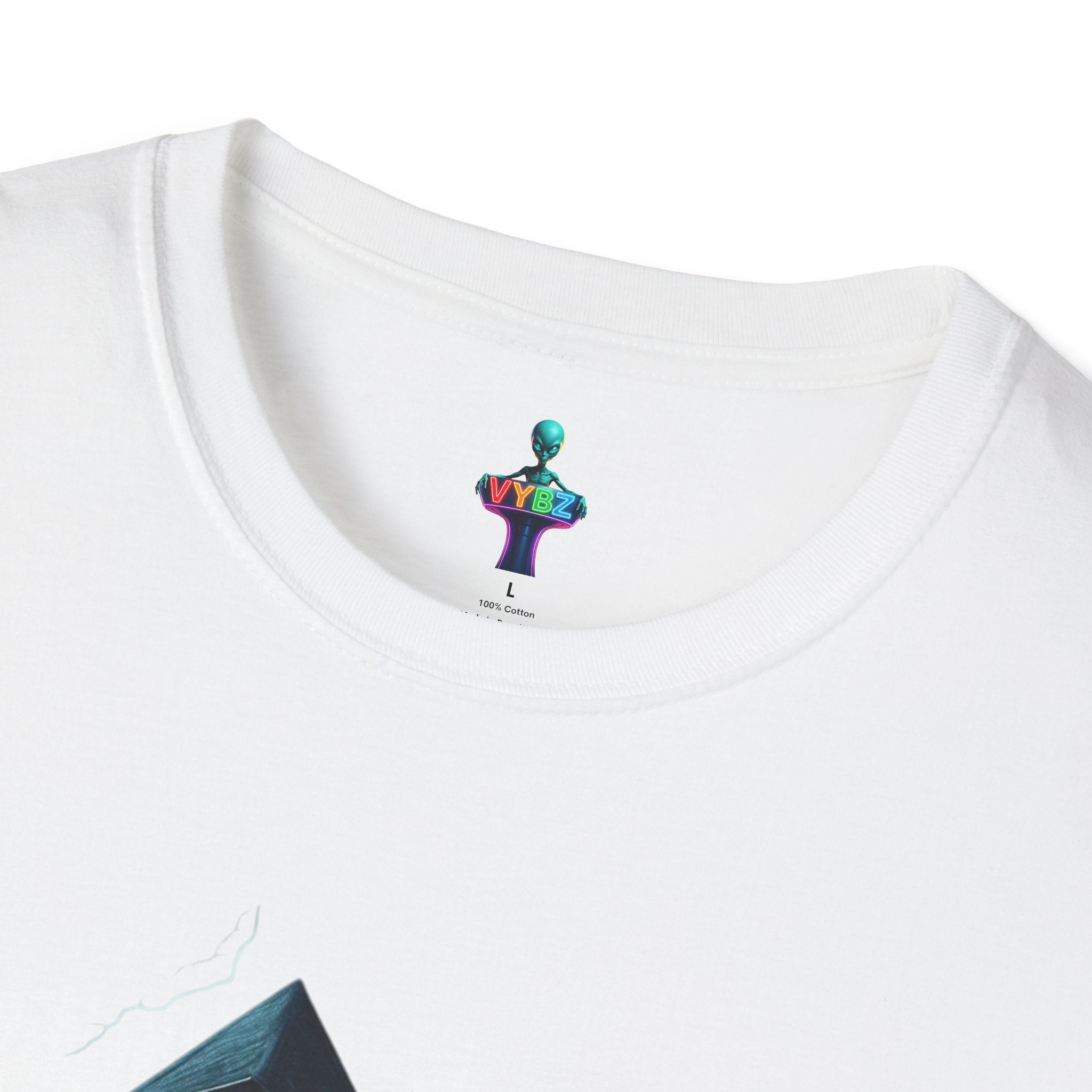 VYBZ "Aliens & Ghost" Halloween Graphic Tee
