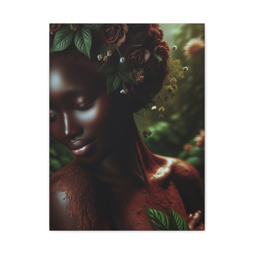 Elegant Mother Nature Canvas Art Print