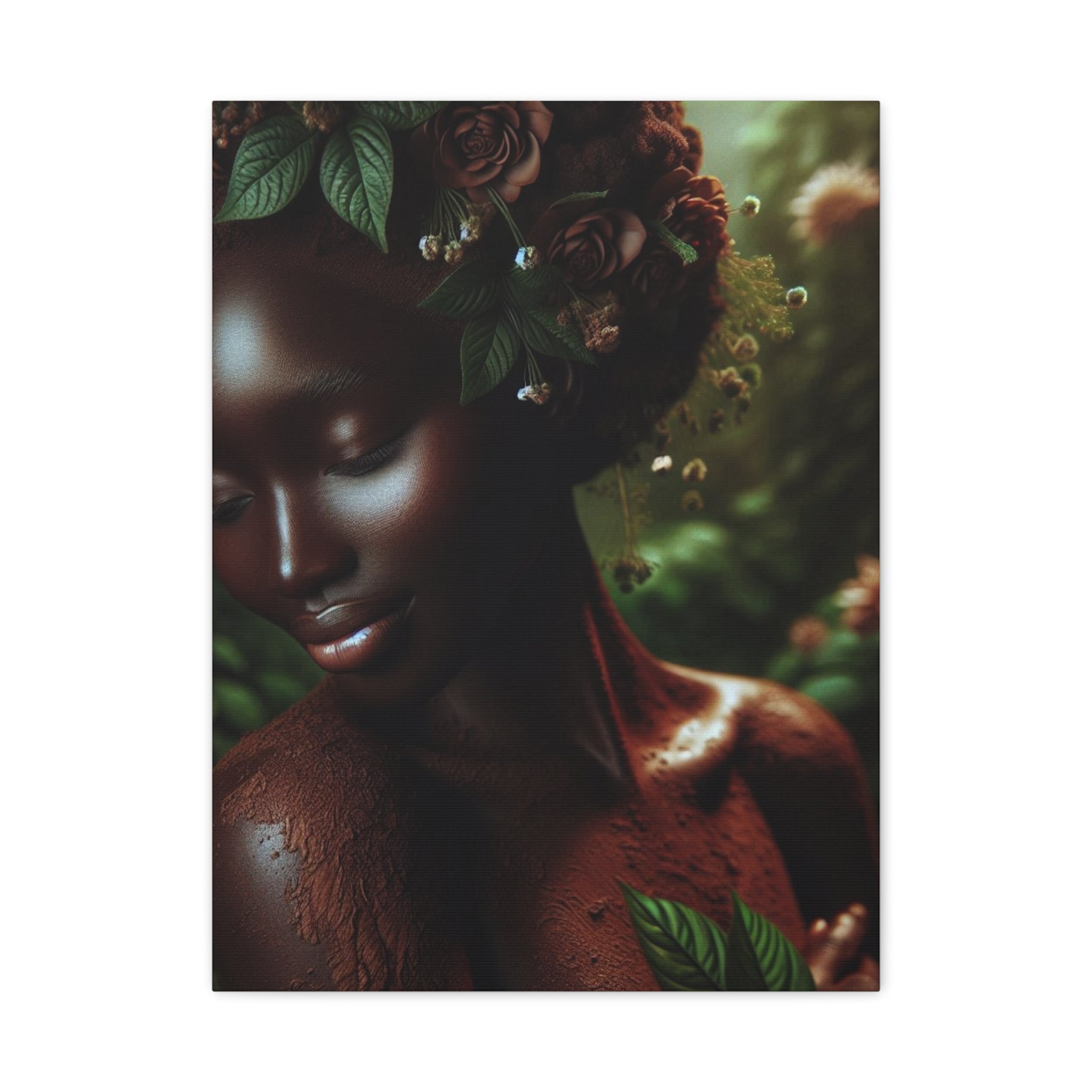 Elegant Mother Nature Canvas Art Print