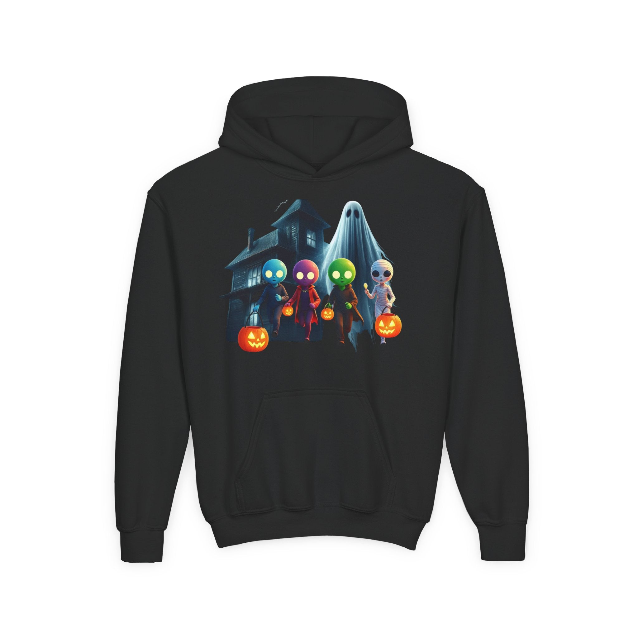 VYBZ "Aliens & Ghost" Youth Hooded Sweatshirt