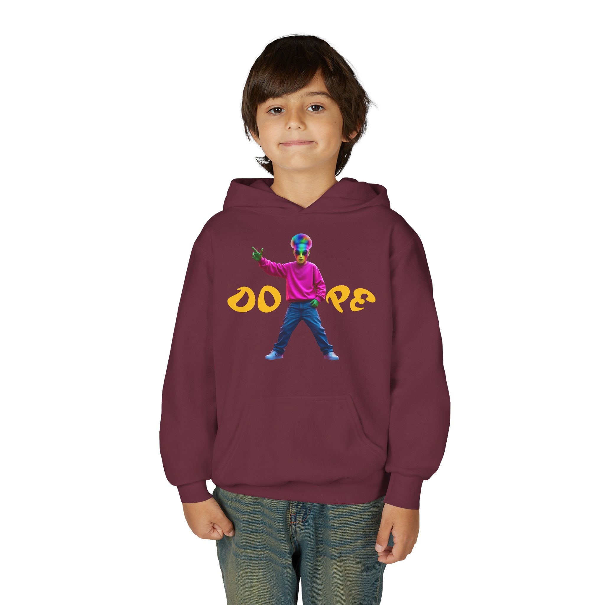 VYBZ Alien Youth Hoodie - Exclusive Colorful Hip Hop Slang Design