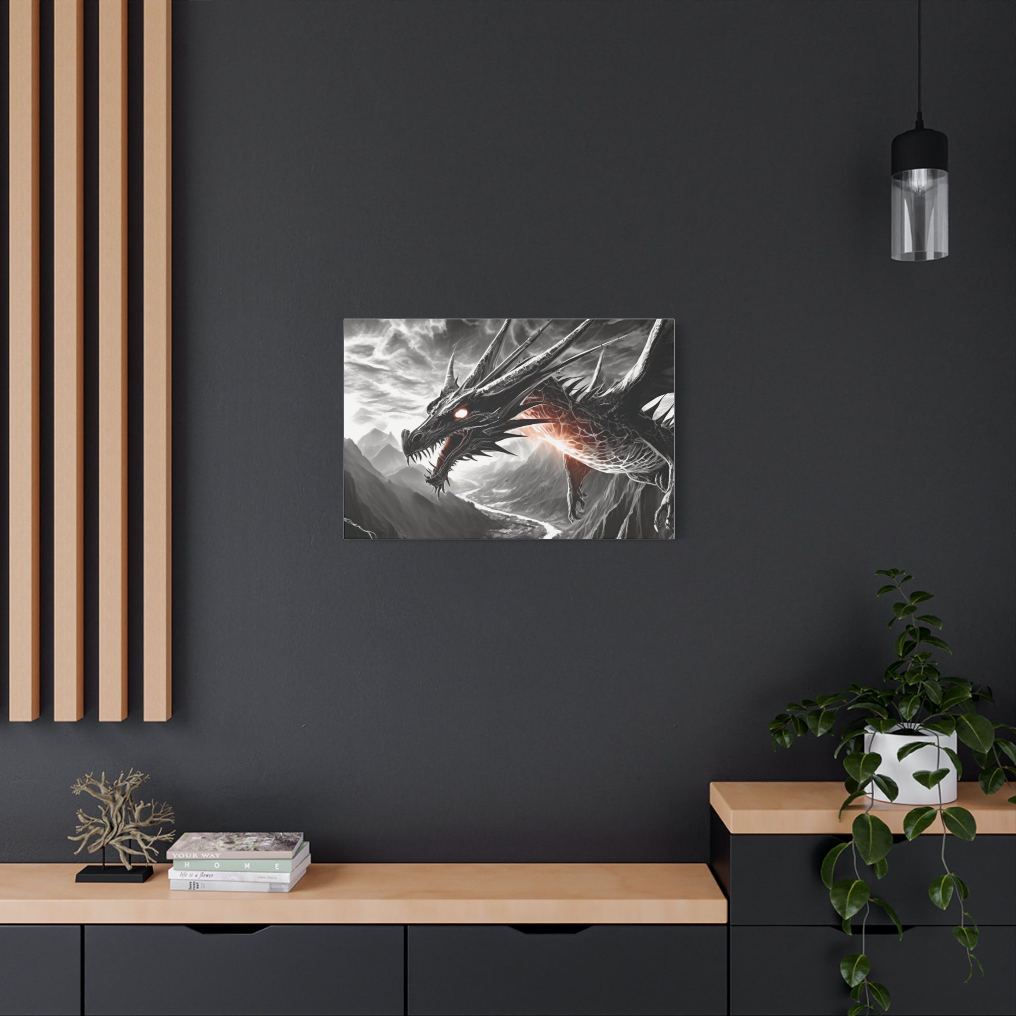 Dragon Art Canvas Print