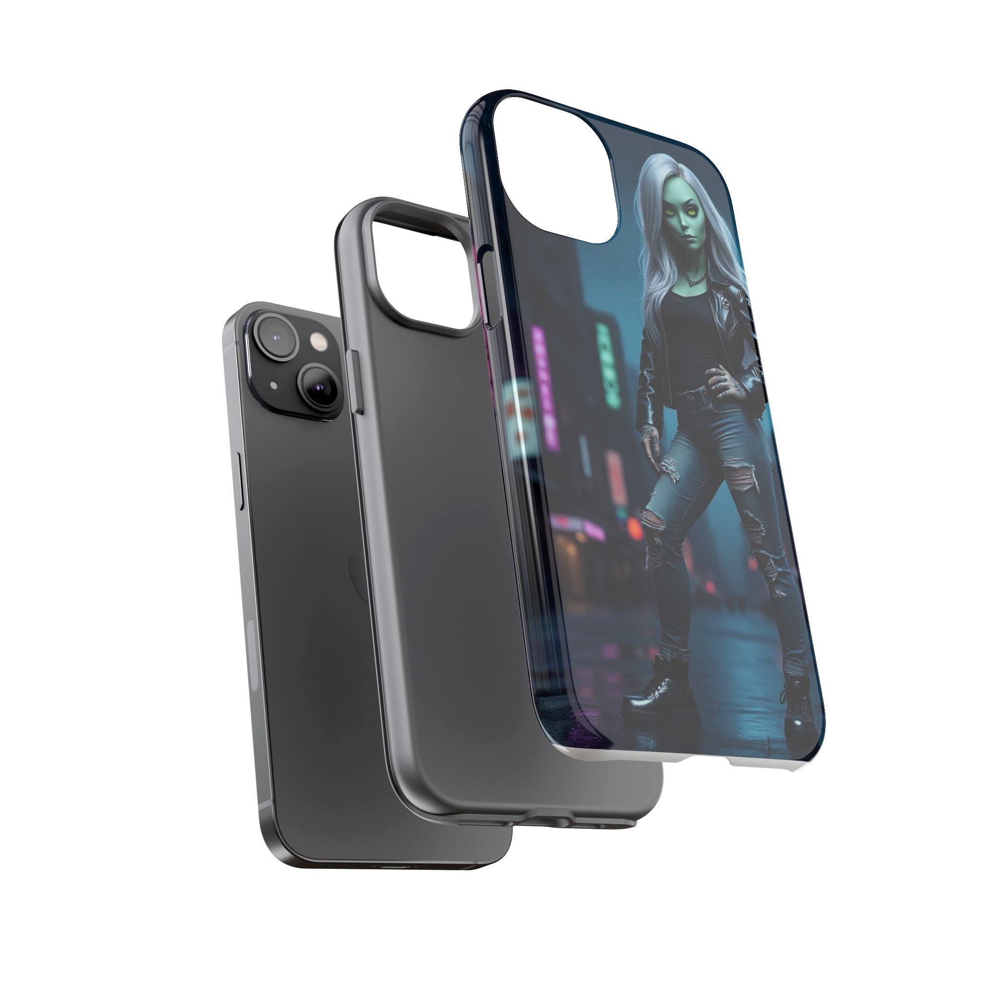 Alien Chic Tough Phone Case