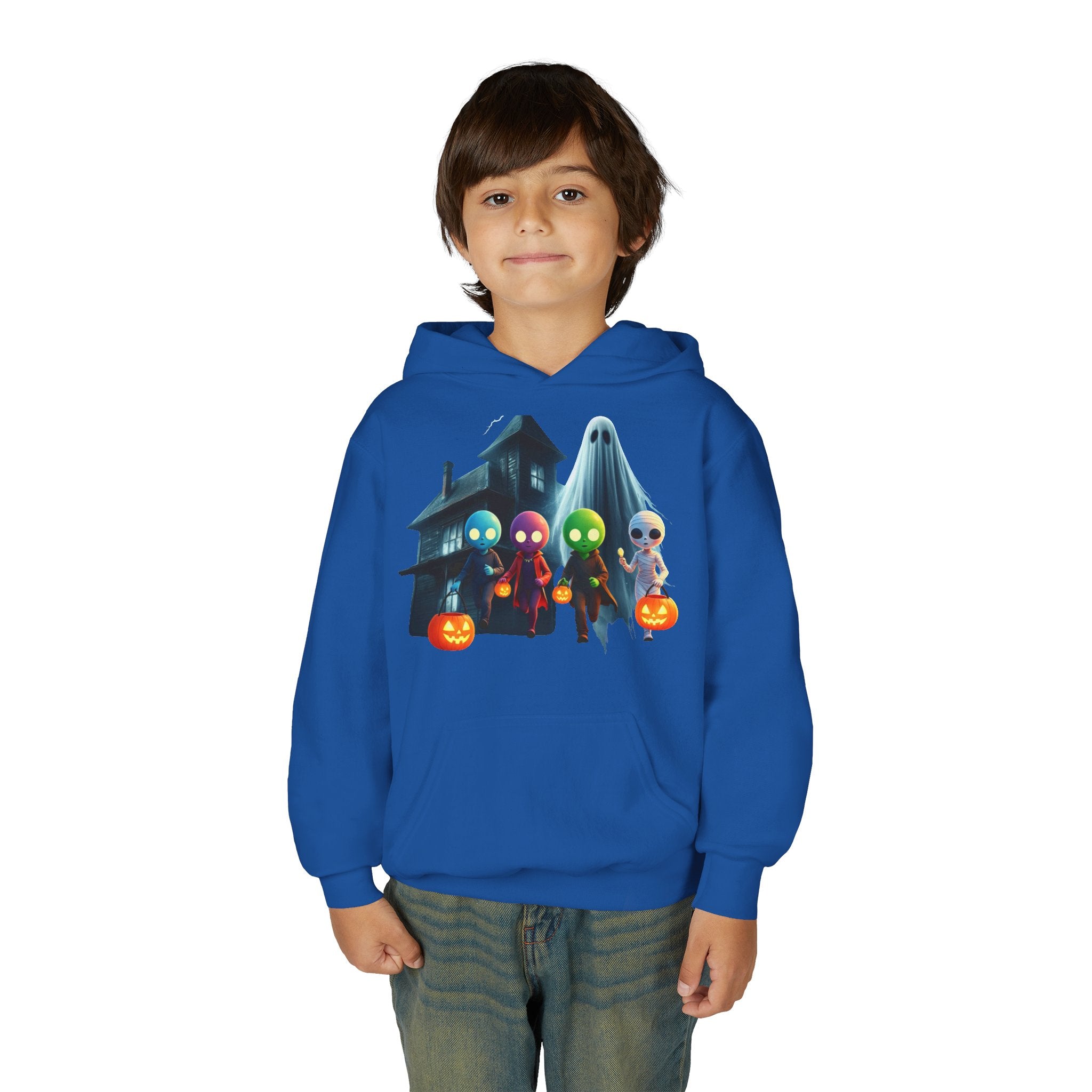 VYBZ "Aliens & Ghost" Youth Hooded Sweatshirt