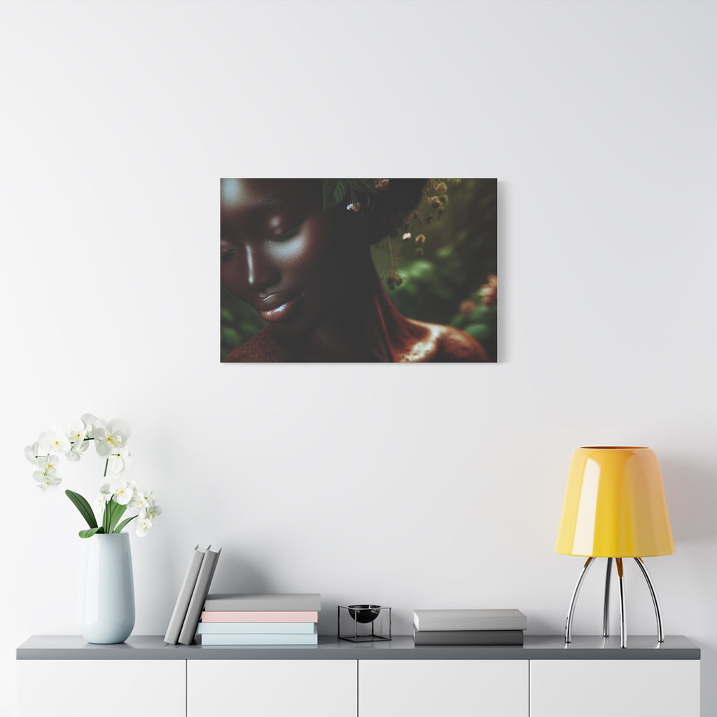 Elegant Mother Nature Canvas Art Print
