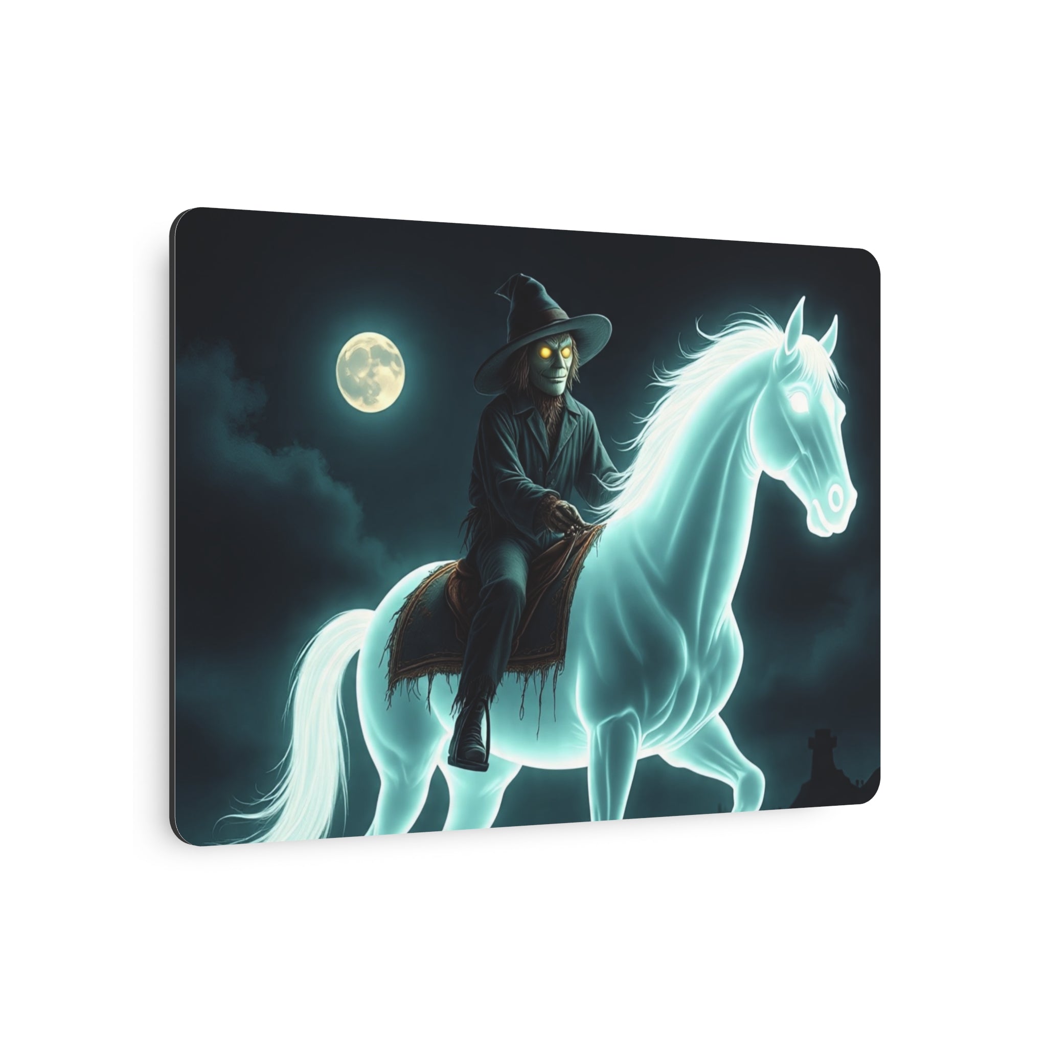 Metal Art Sign - Haunting Magical Halloween Spooky Exclusive Design