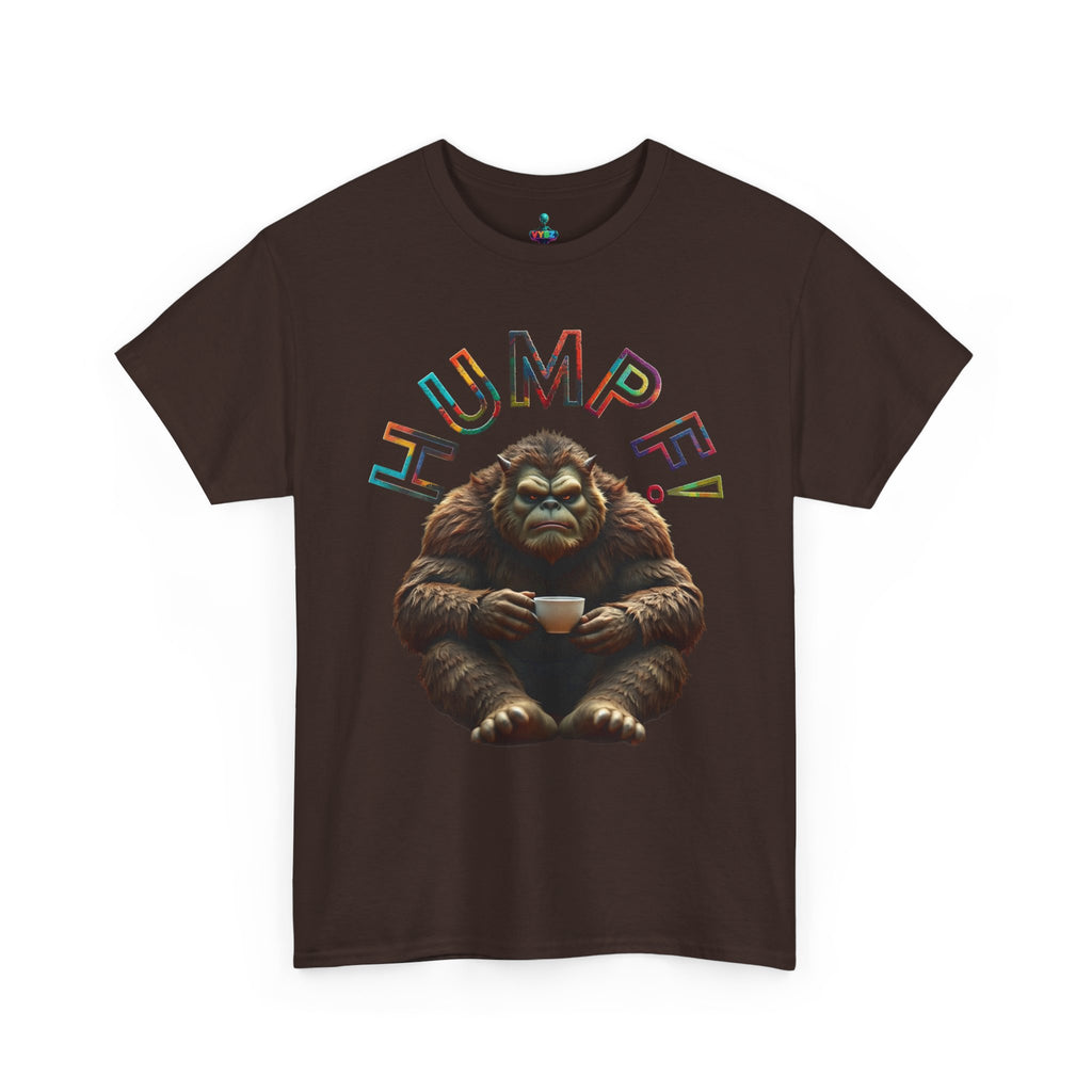 VYBZ Men's Coffee Bigfoot Tee - Autumn Exclusive Design