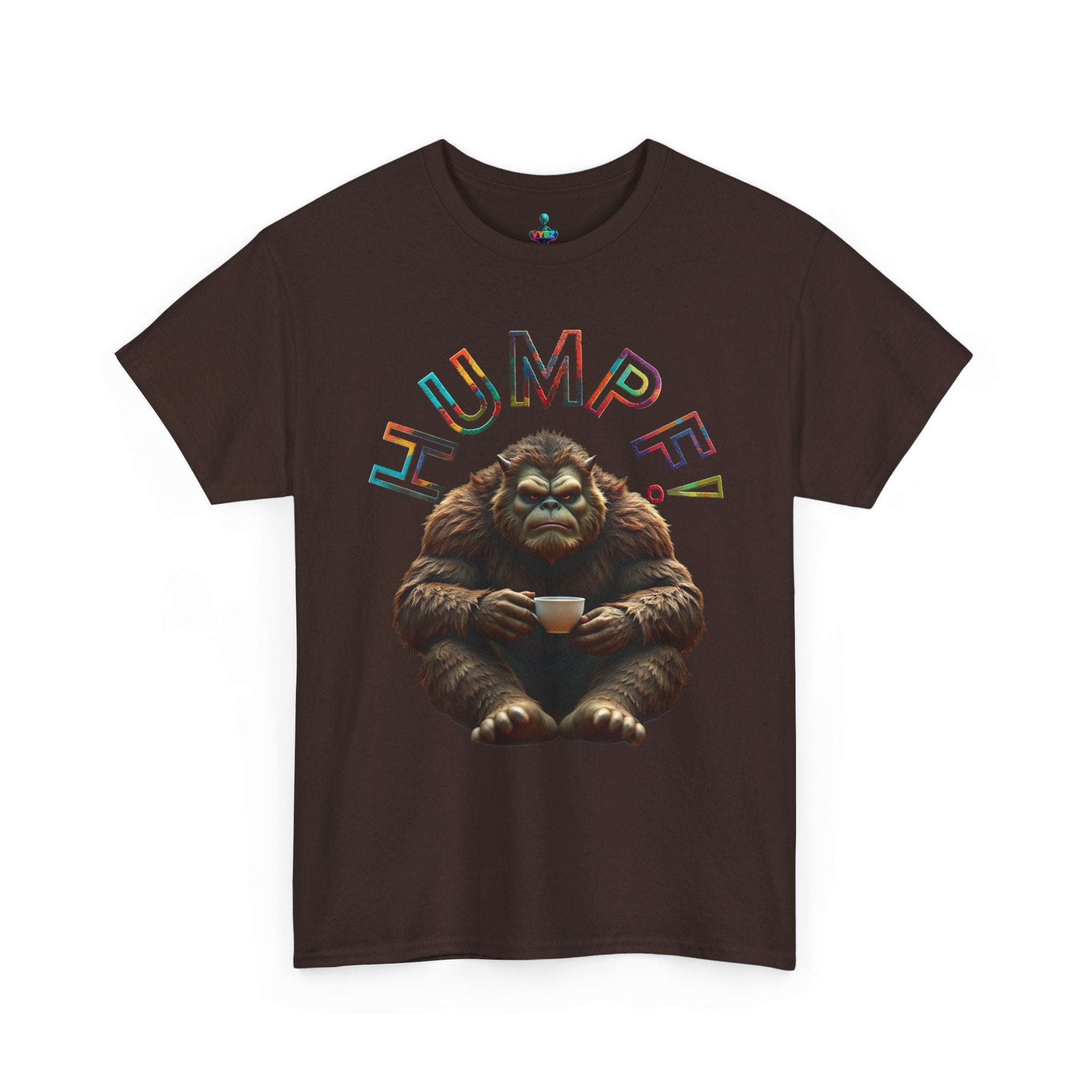 VYBZ Men's Coffee Bigfoot Tee - Autumn Exclusive Design