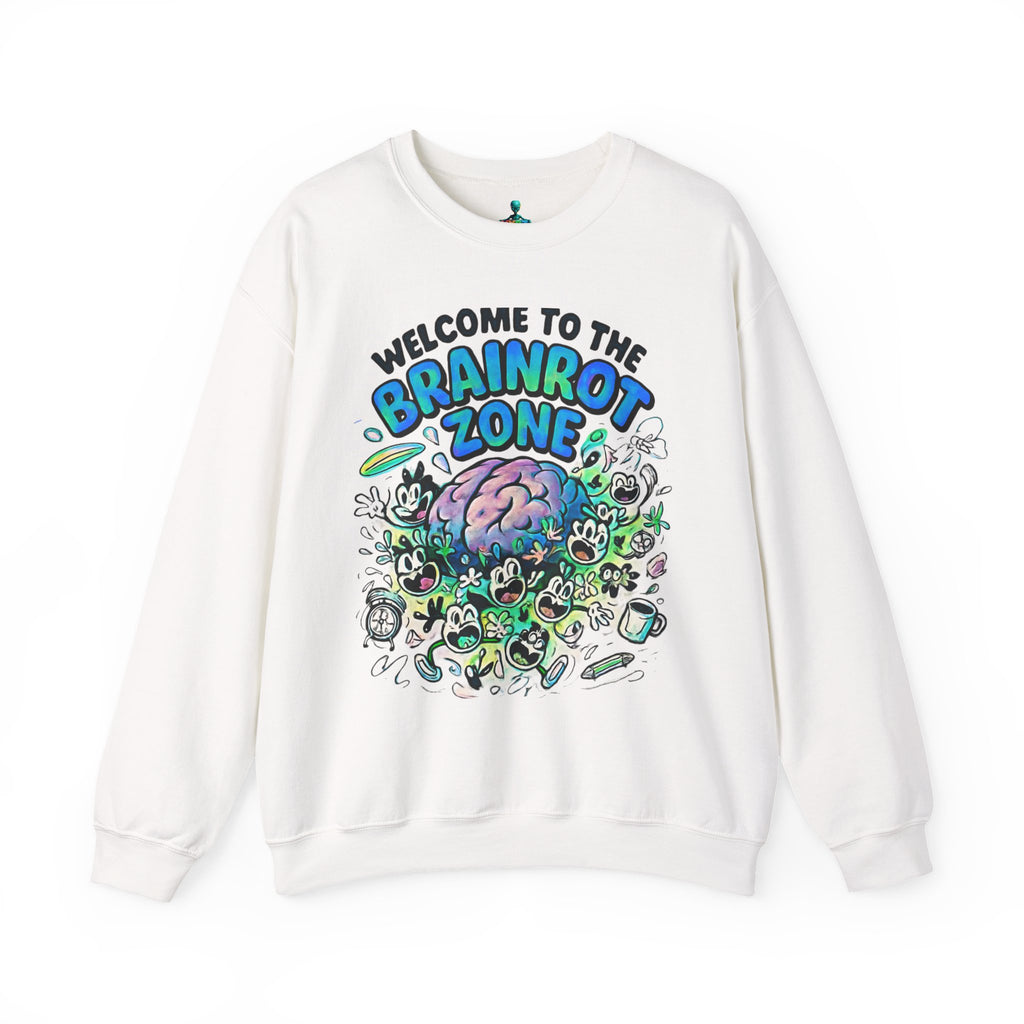 Brainrot Zone Unisex Heavy Blend™ Crewneck Sweatshirt