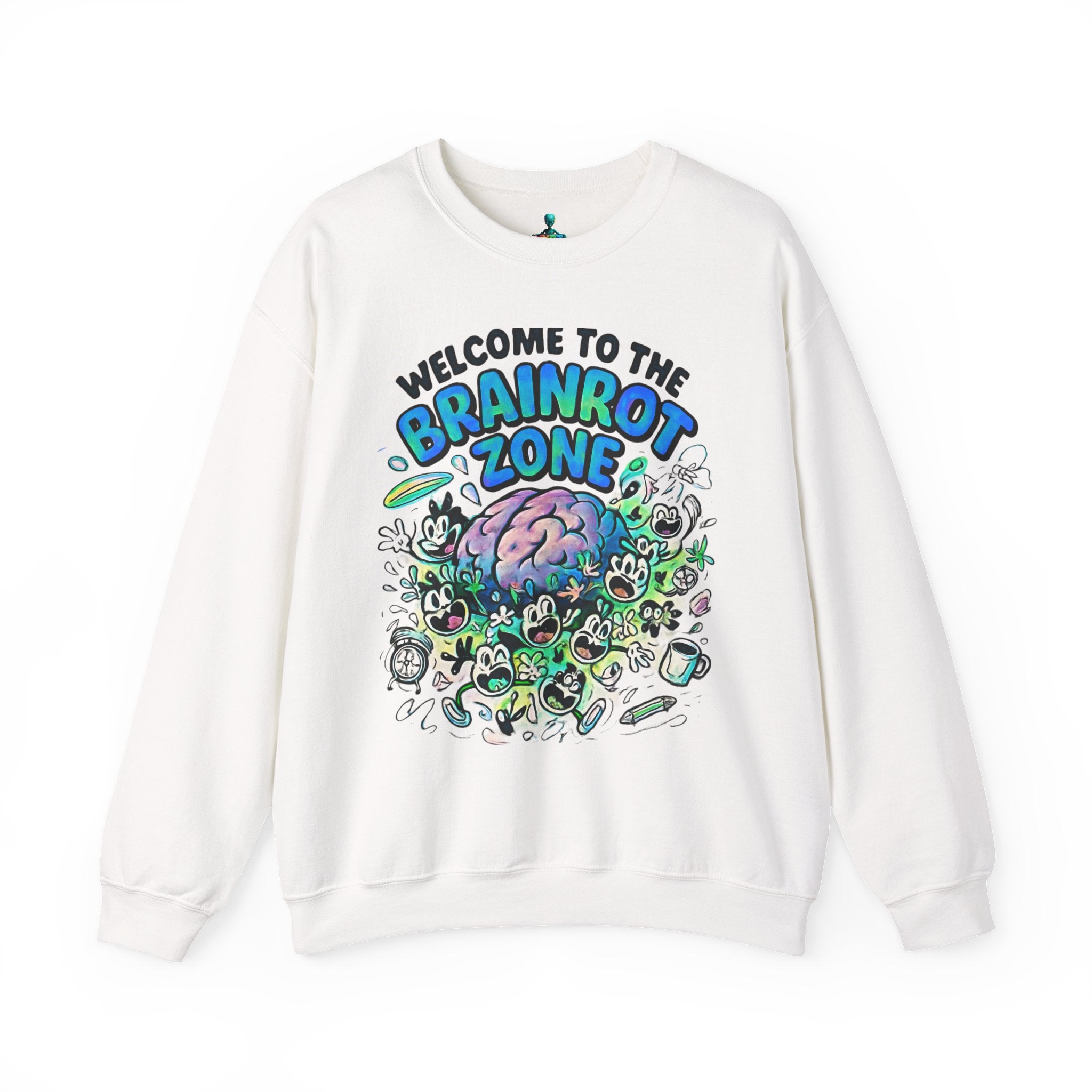 Brainrot Zone Unisex Heavy Blend™ Crewneck Sweatshirt
