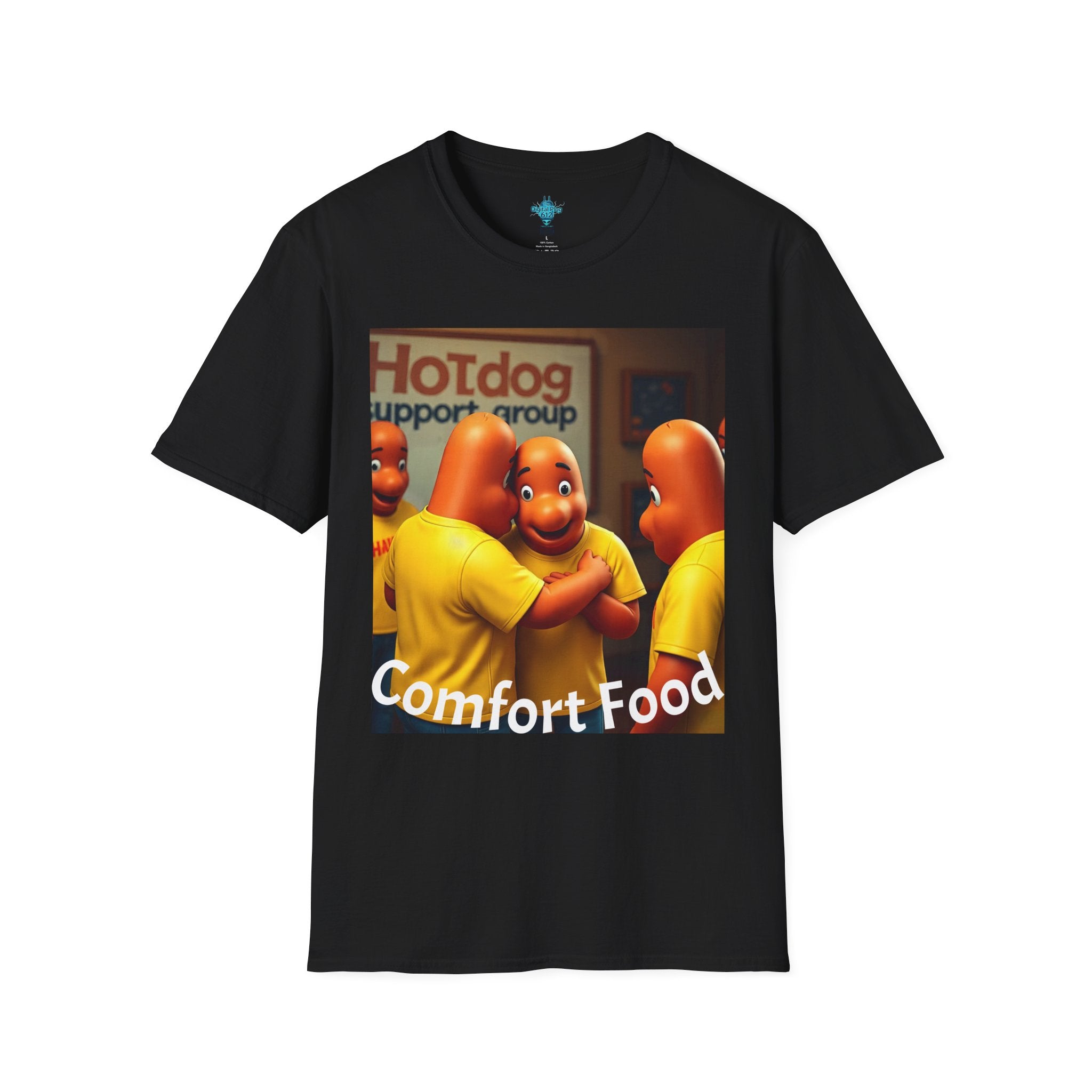 VYBZ Emotional Support Hot Dog T-Shirt