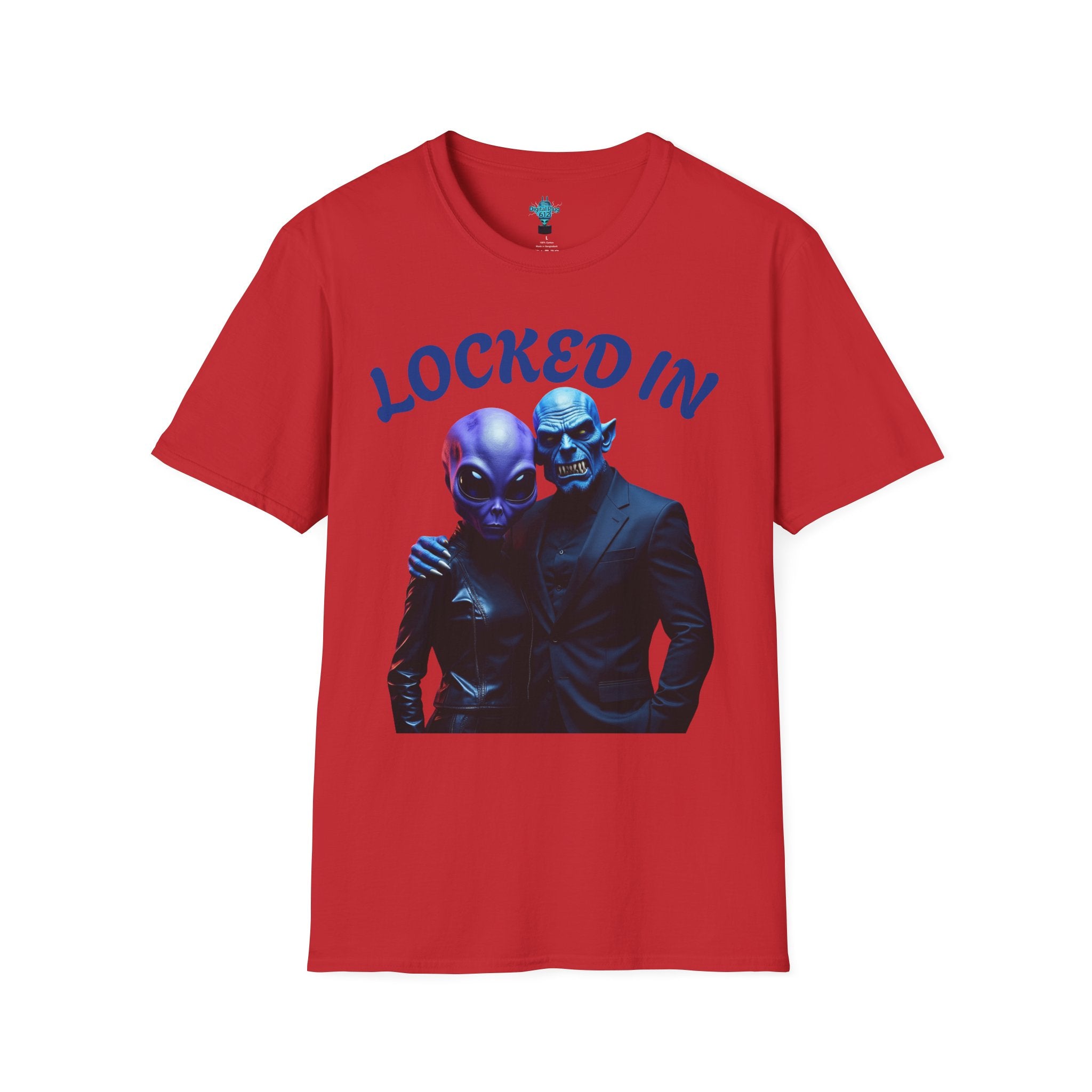 VYBZ "Locked In" Alien Couple T-Shirt