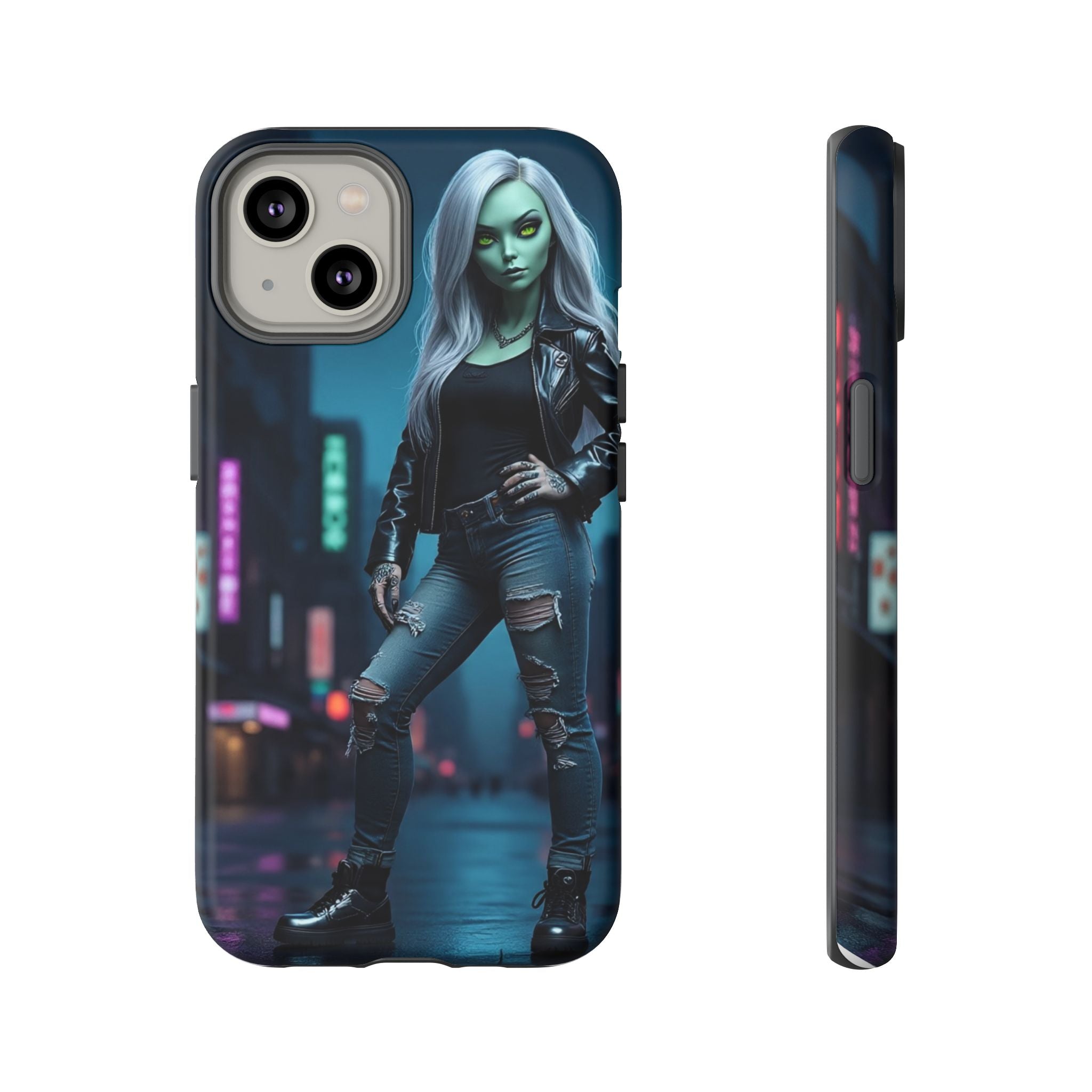 Alien Chic Tough Phone Case