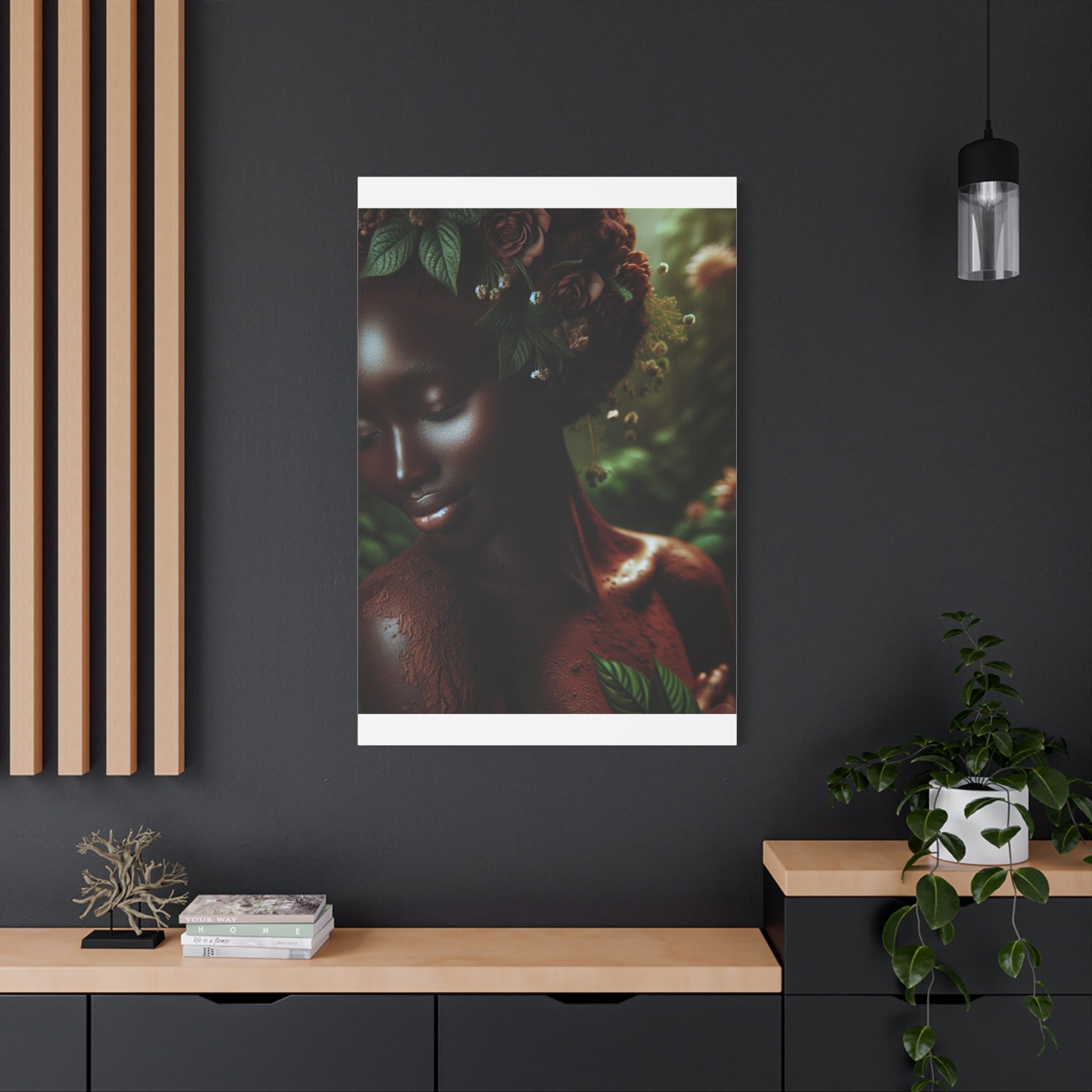 Elegant Mother Nature Canvas Art Print
