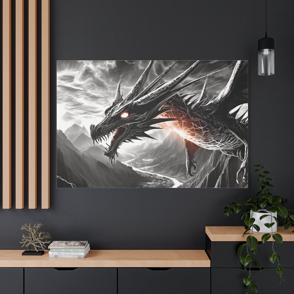 Dragon Art Canvas Print