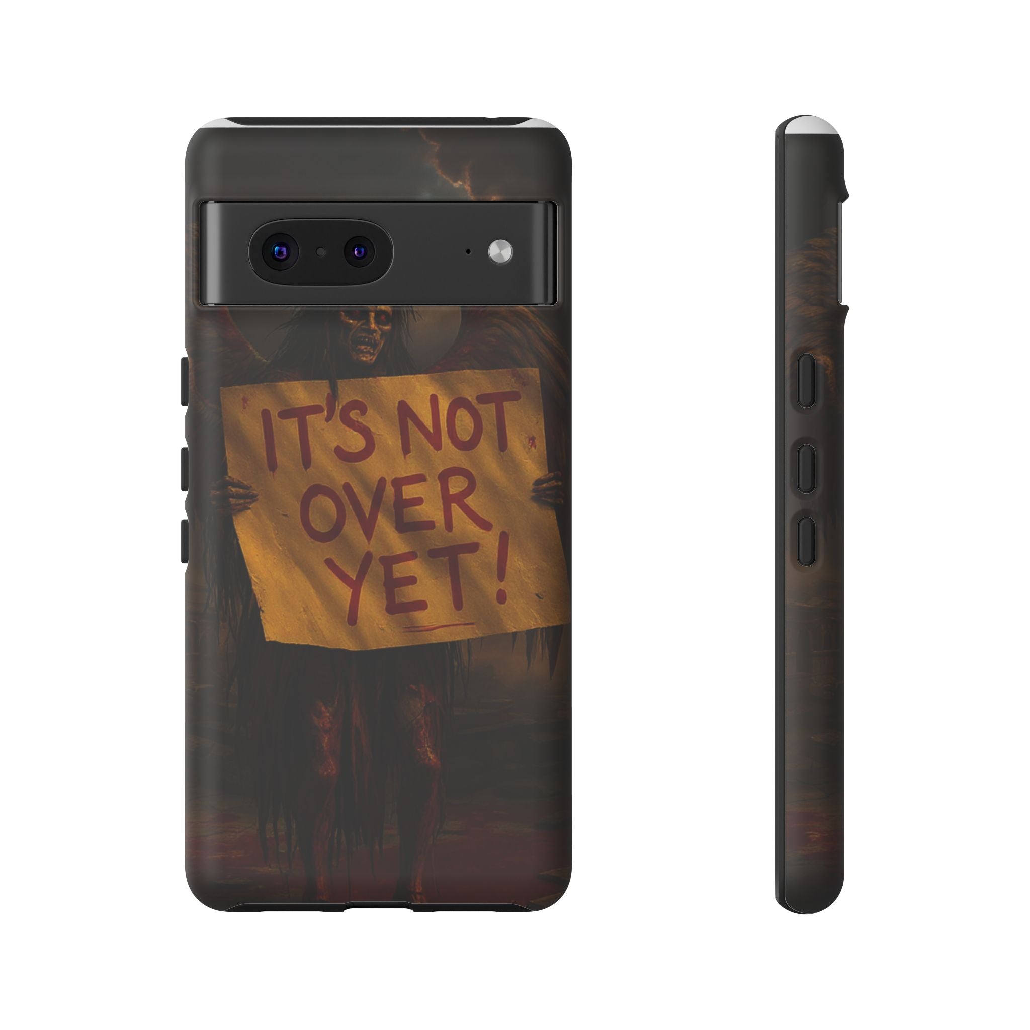 Phone Cases - It's Not Over Zombie Apocalypse Design