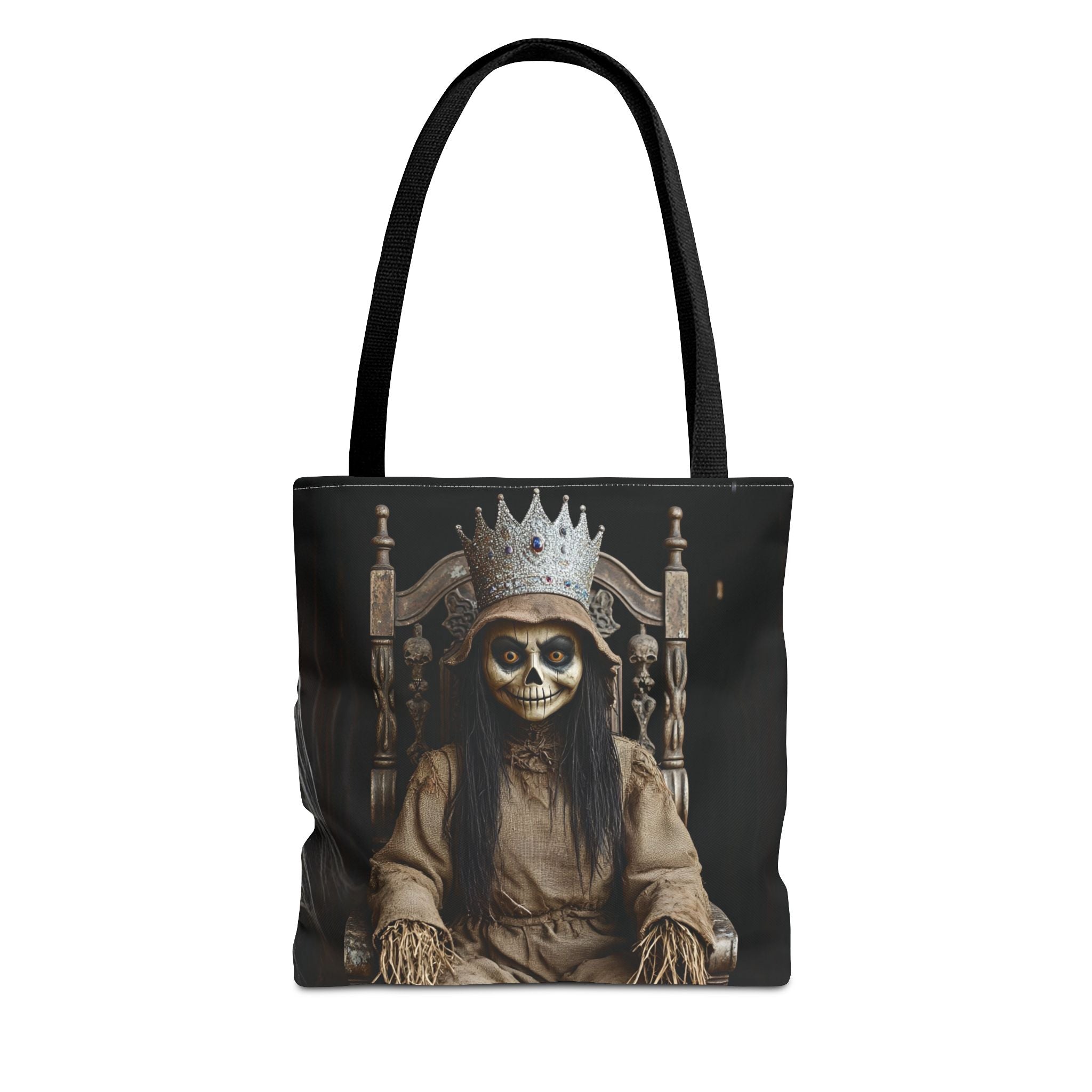 VYBZ Tote Bag - Spooky Skeleton Queen Halloween Design