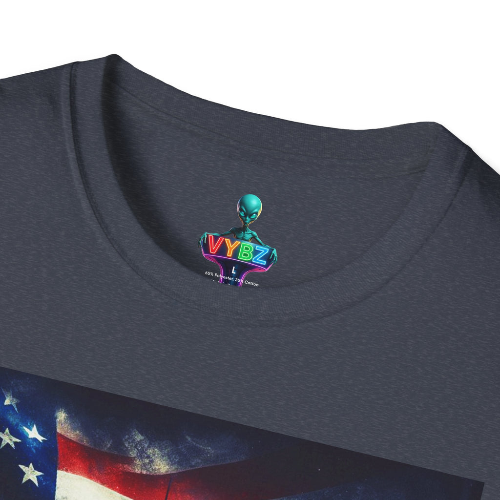VYBZ Freedom-Themed Graphic Tee